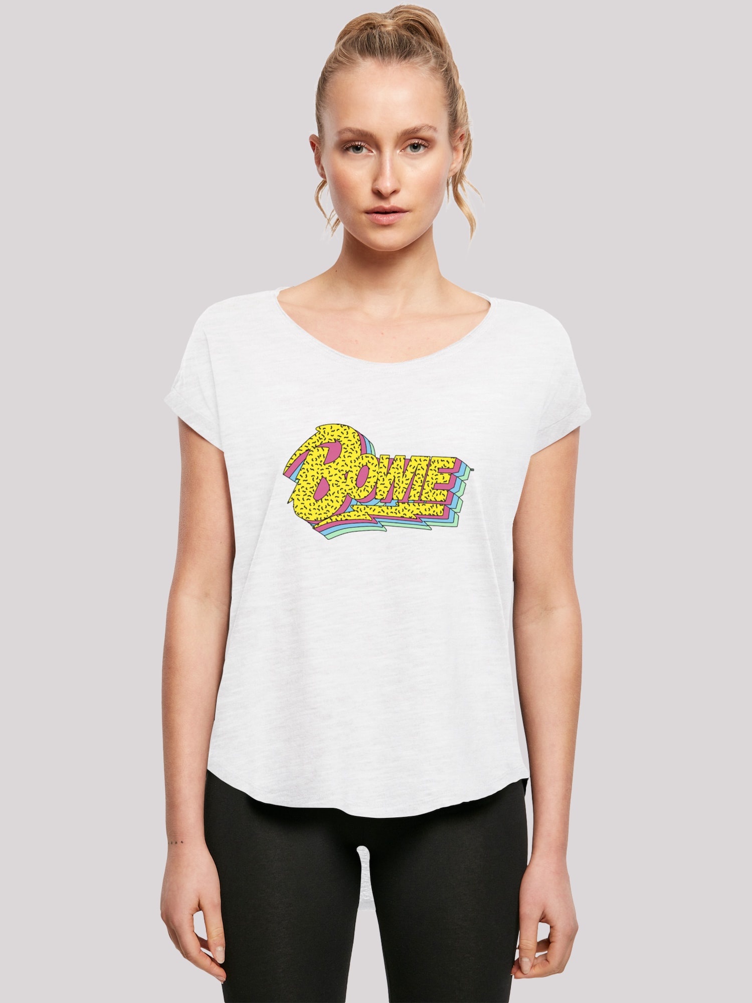 Thumbnail - F4NT4STIC Shirt David Bowie Moonlight 90s Logo