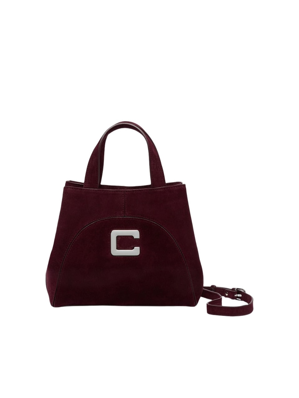 Handväska 'Carel Paris Sacs À Main Place Clemenceau Cuir Violet'