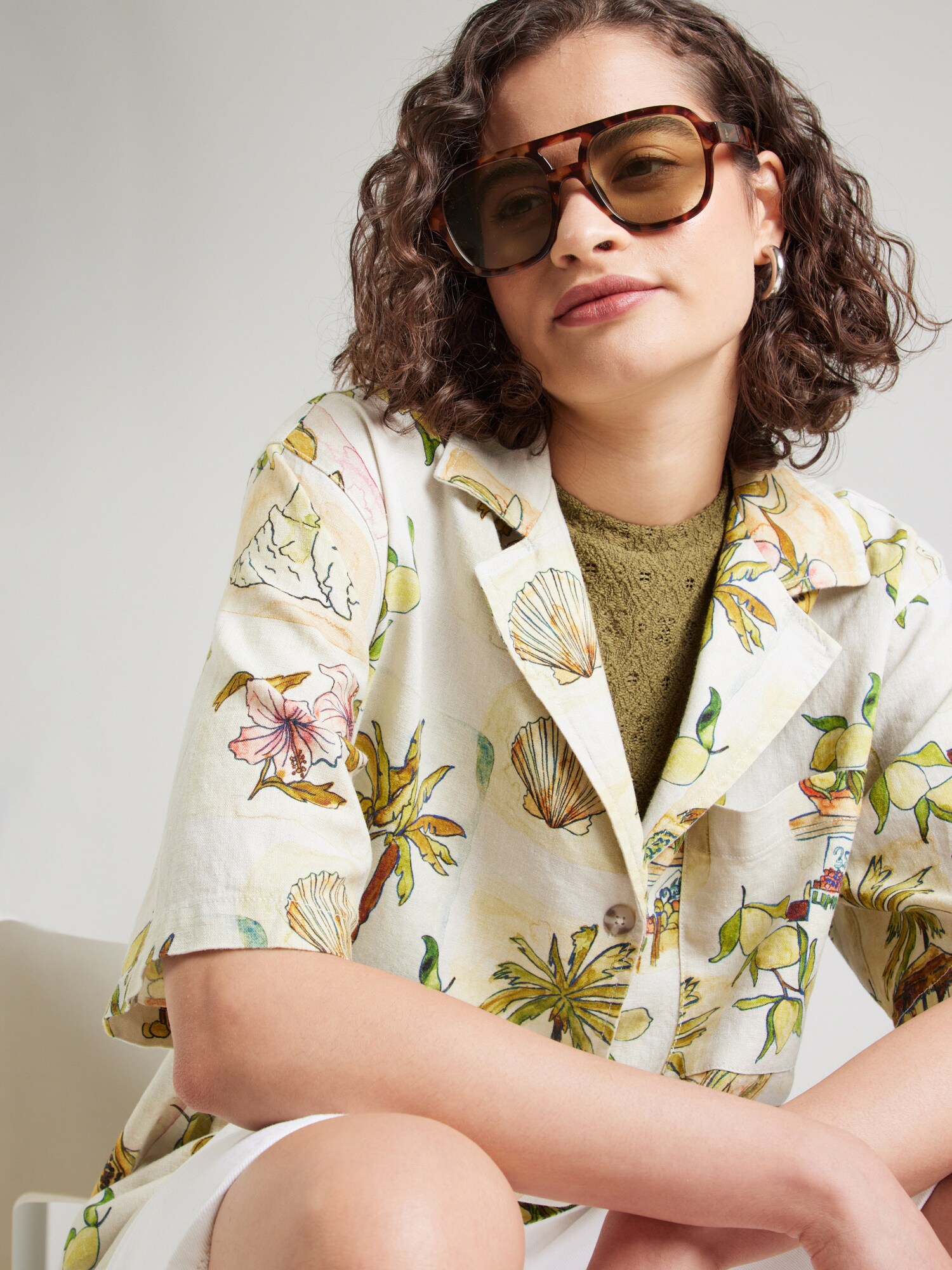 TOPSHOP Blúzka biela (obrázok 5)