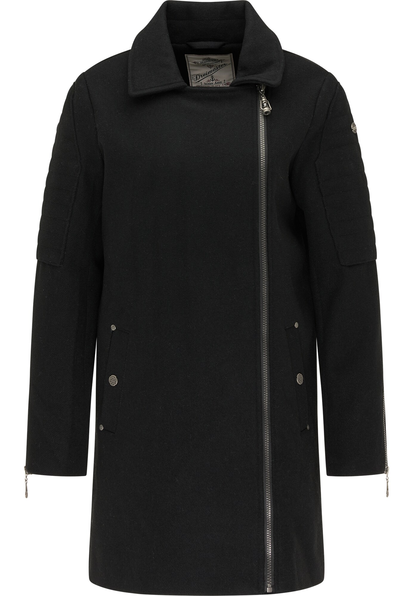 DreiMaster Vintage Rudeninis-žieminis paltas  juoda
