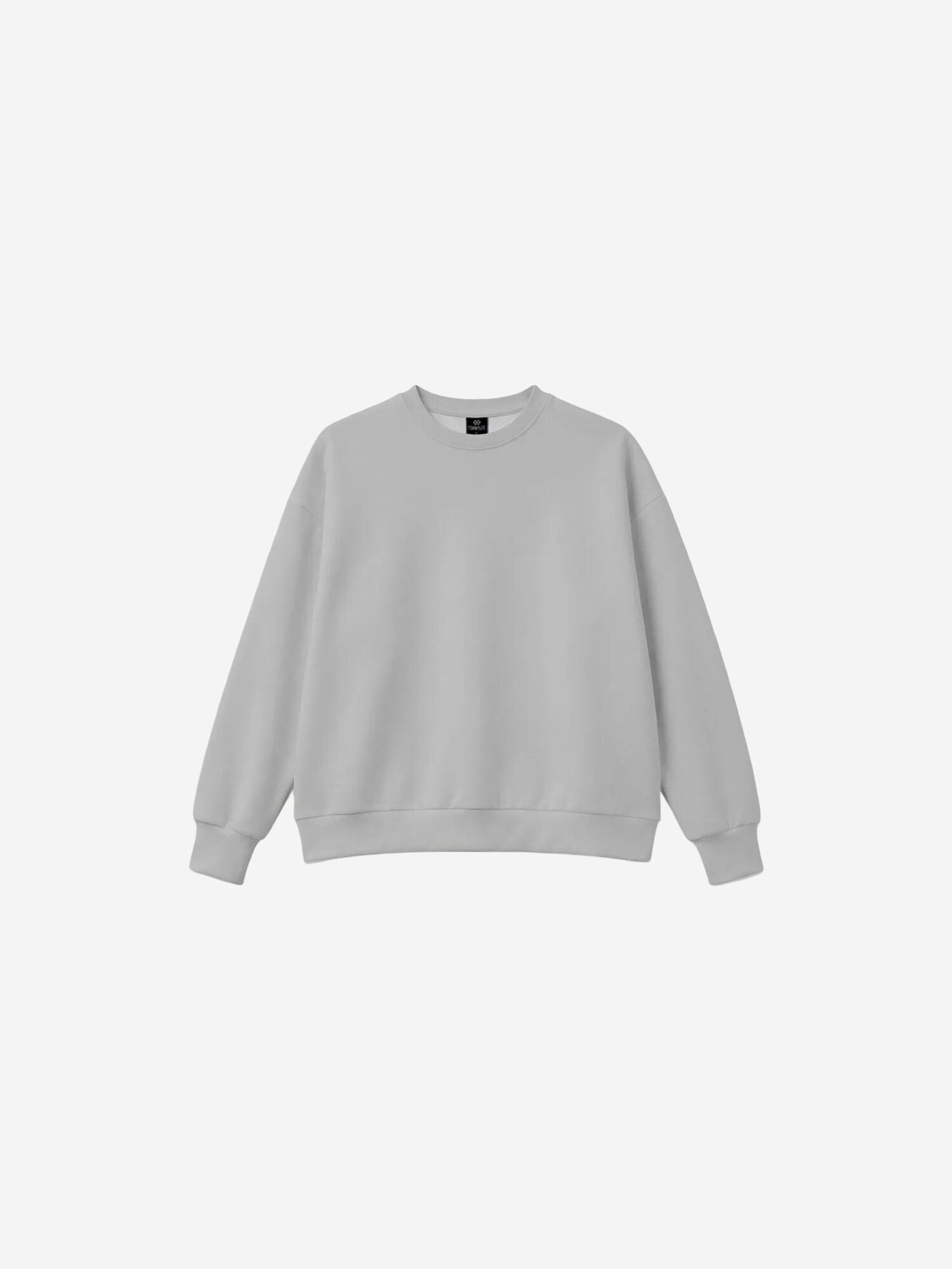 Tommy Life Sweater majica 'Sweatshirts' svijetlosiva