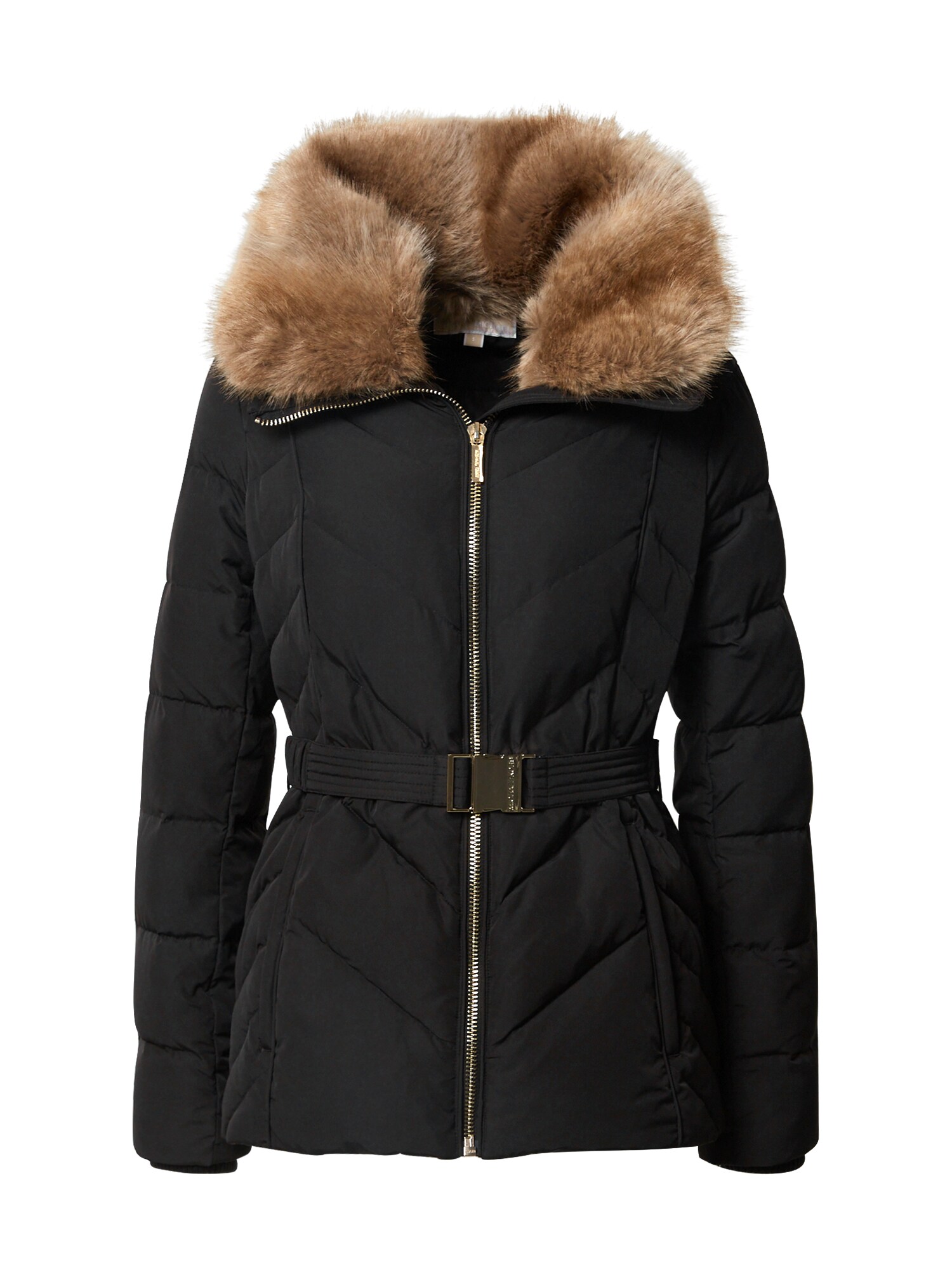 MICHAEL Michael Kors Demisezoninė striukė  juoda / smėlio