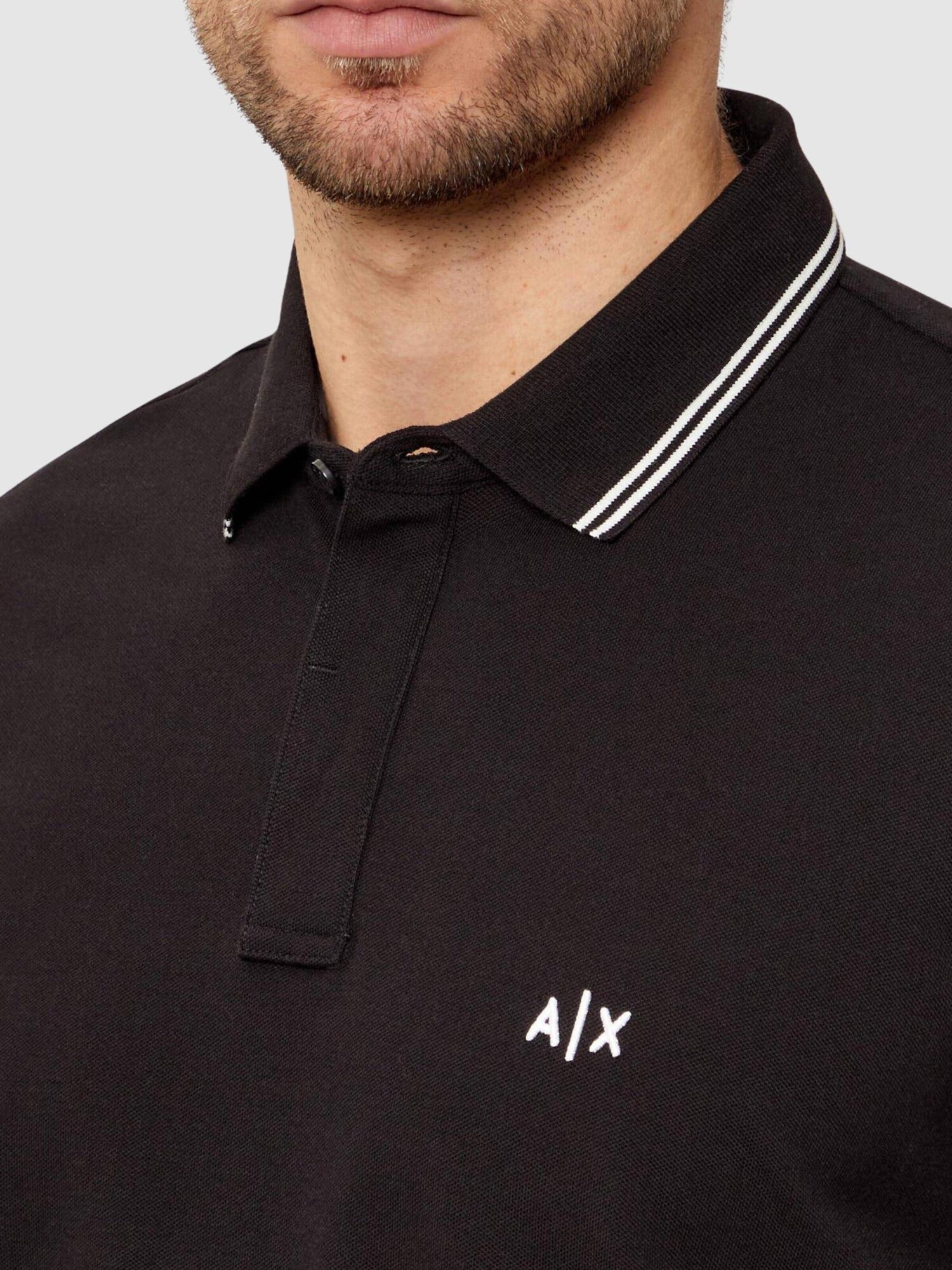 ARMANI EXCHANGE Camiseta 'XM001287'  negro – imagen 4