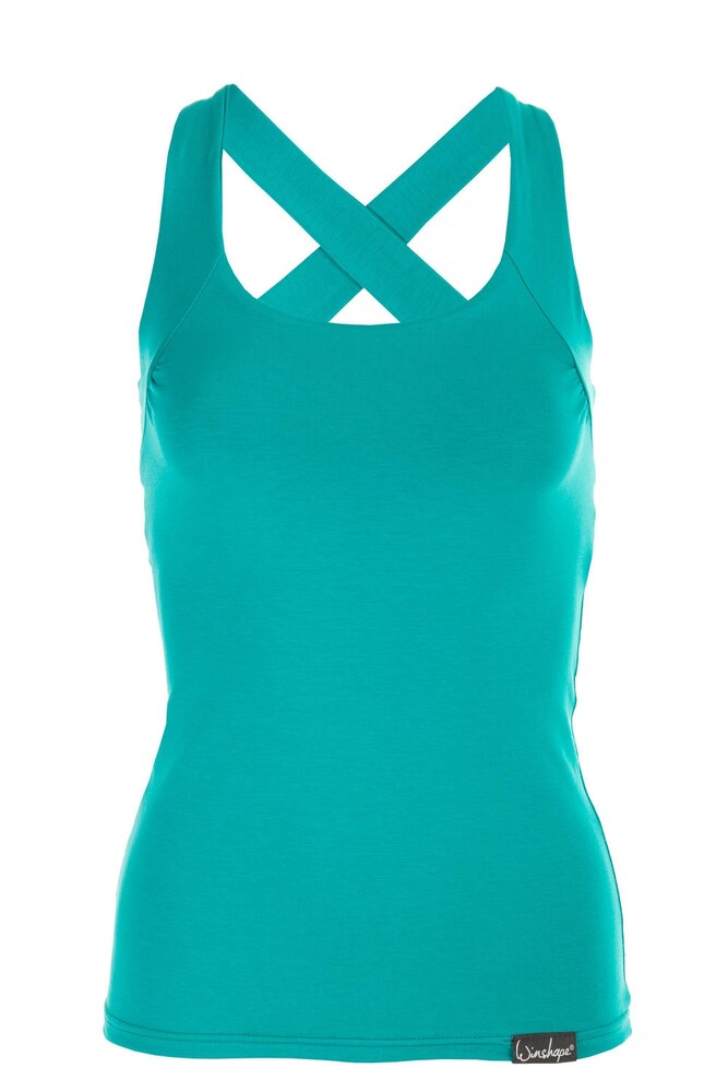 Winshape Sporttop 'WVR25 ' Damen Größe L jade / schwarz / weiß