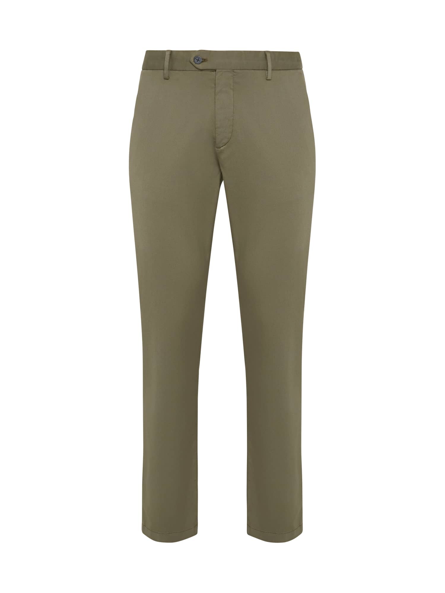 Boggi Milano Pantaloni eleganți Panama  oliv