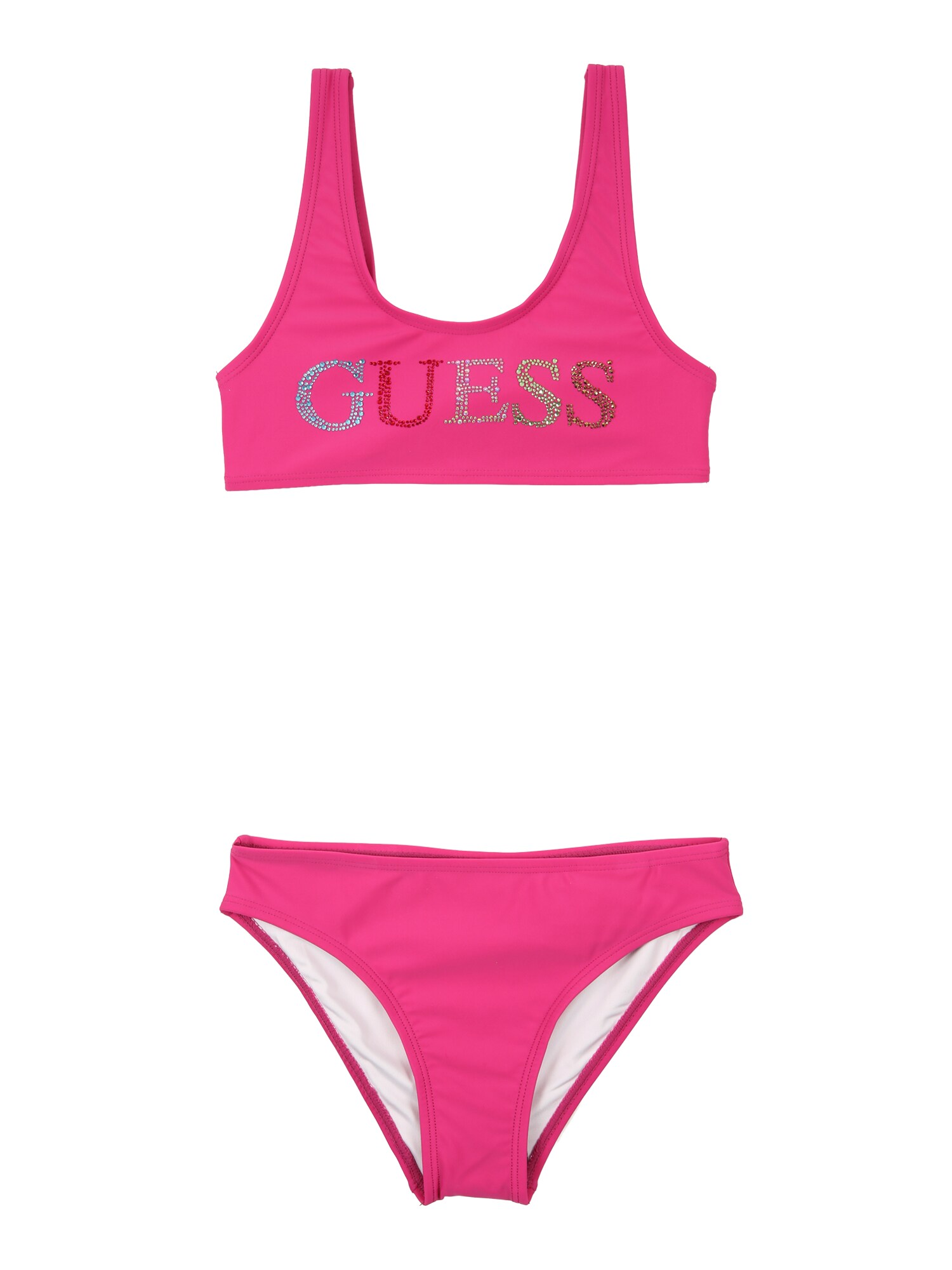 GUESS Costum de baie întreg  fucsia