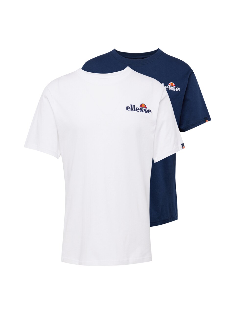 T-shirt 'Voodoo' marinblå / orange / röd