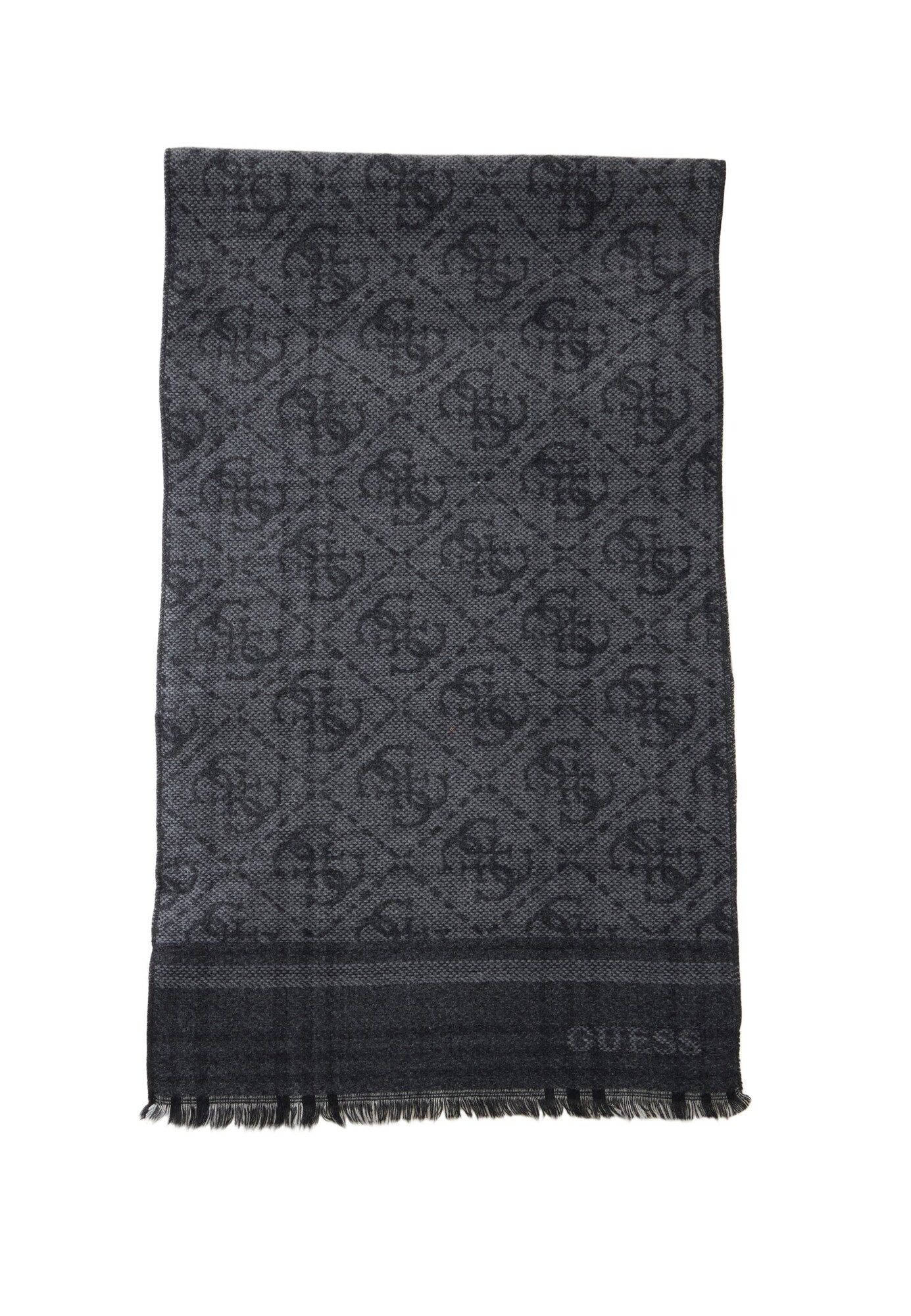 GUESS Fular MILANO gri deschis / gri închis / negru