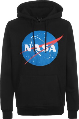 mister tee Sweatshirt ‘Nasa’ Blauw / Lichtrood / Zwart / Wit