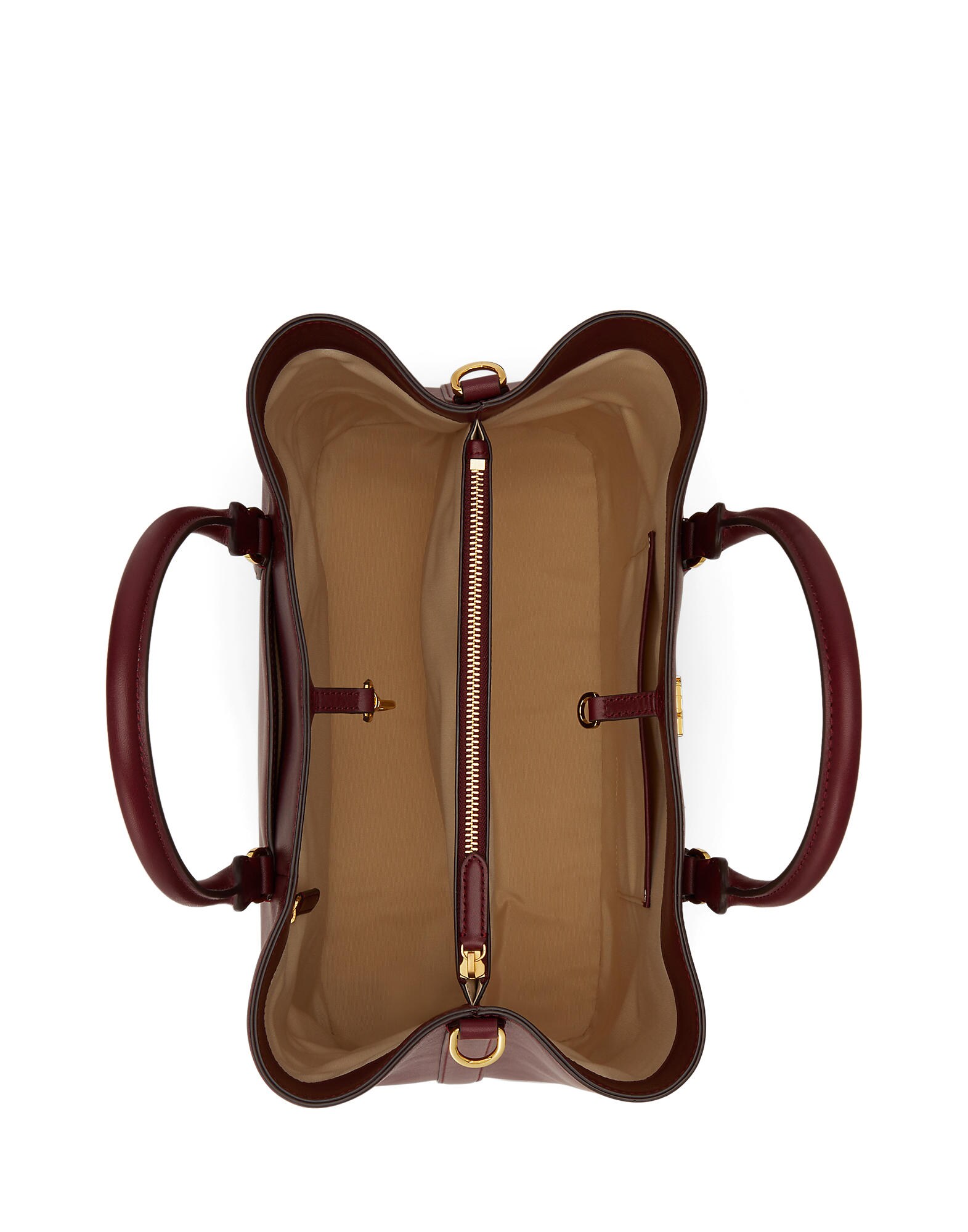 Lauren Ralph Lauren Bolso de mano 'MARCY' rojo vino – imagen 2