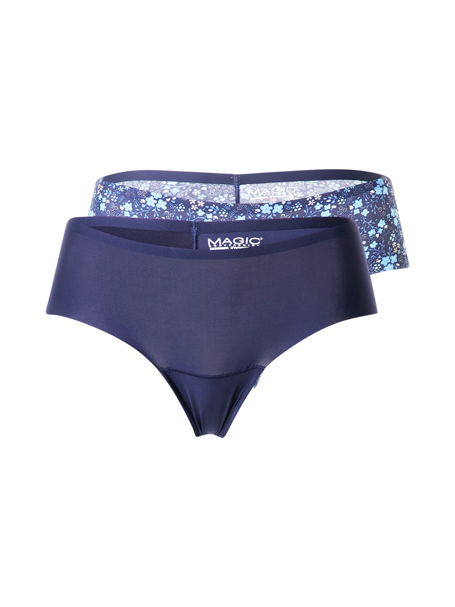 MAGIC Bodyfashion Kelnaitės paaukštintu liemeniu 'Dream Invisibles'  tamsiai mėlyna / vandens spalva / balta