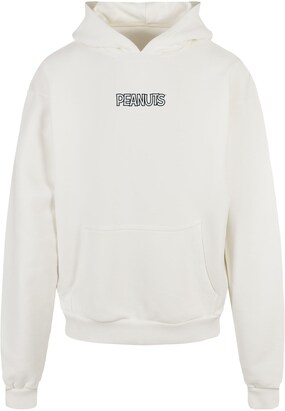 Merchcode Sweatshirt ‘Peanuts’ Zwart / Wit