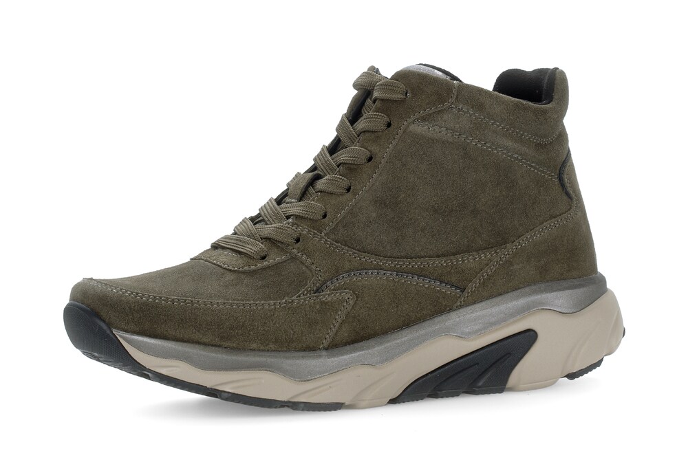 Gabor Rollingsoft Sneaker Damen Größe 38.5 oliv