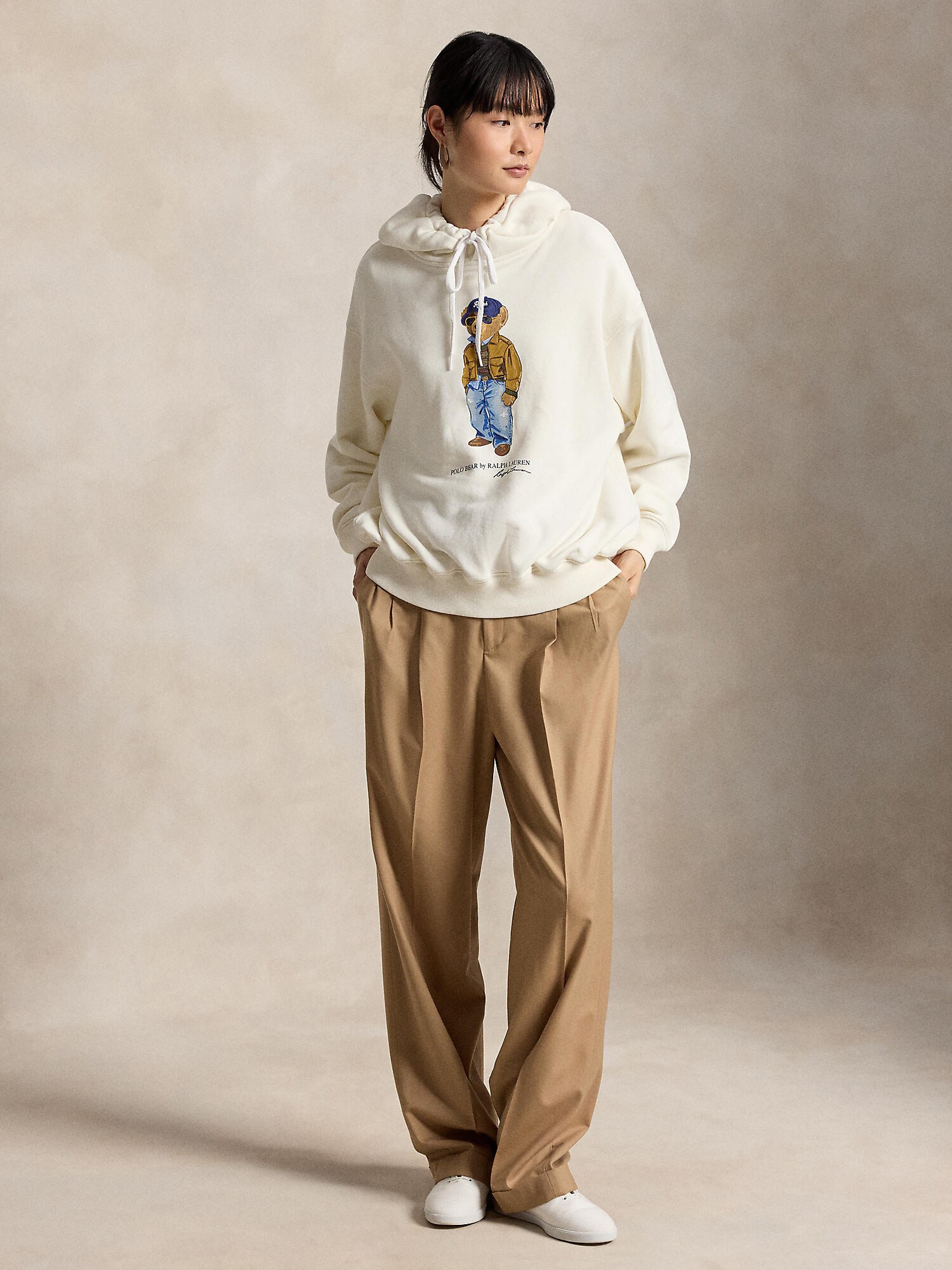 Polo Ralph Lauren Sudadera 'Island'  azul denim / chocolate / umbra / blanco – imagen 4