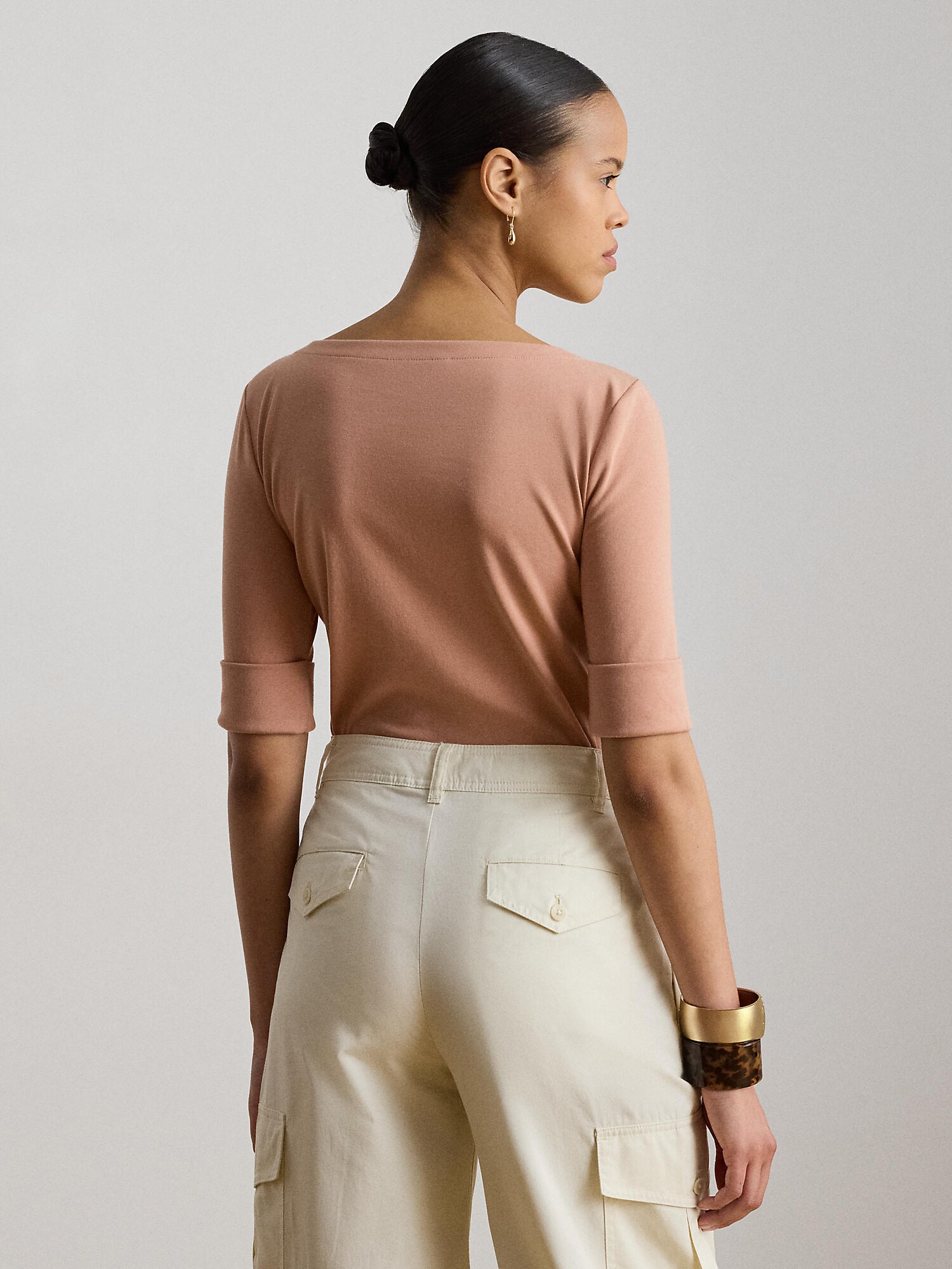 Lauren Ralph Lauren Camiseta 'JUDY' altrosa – imagen 3