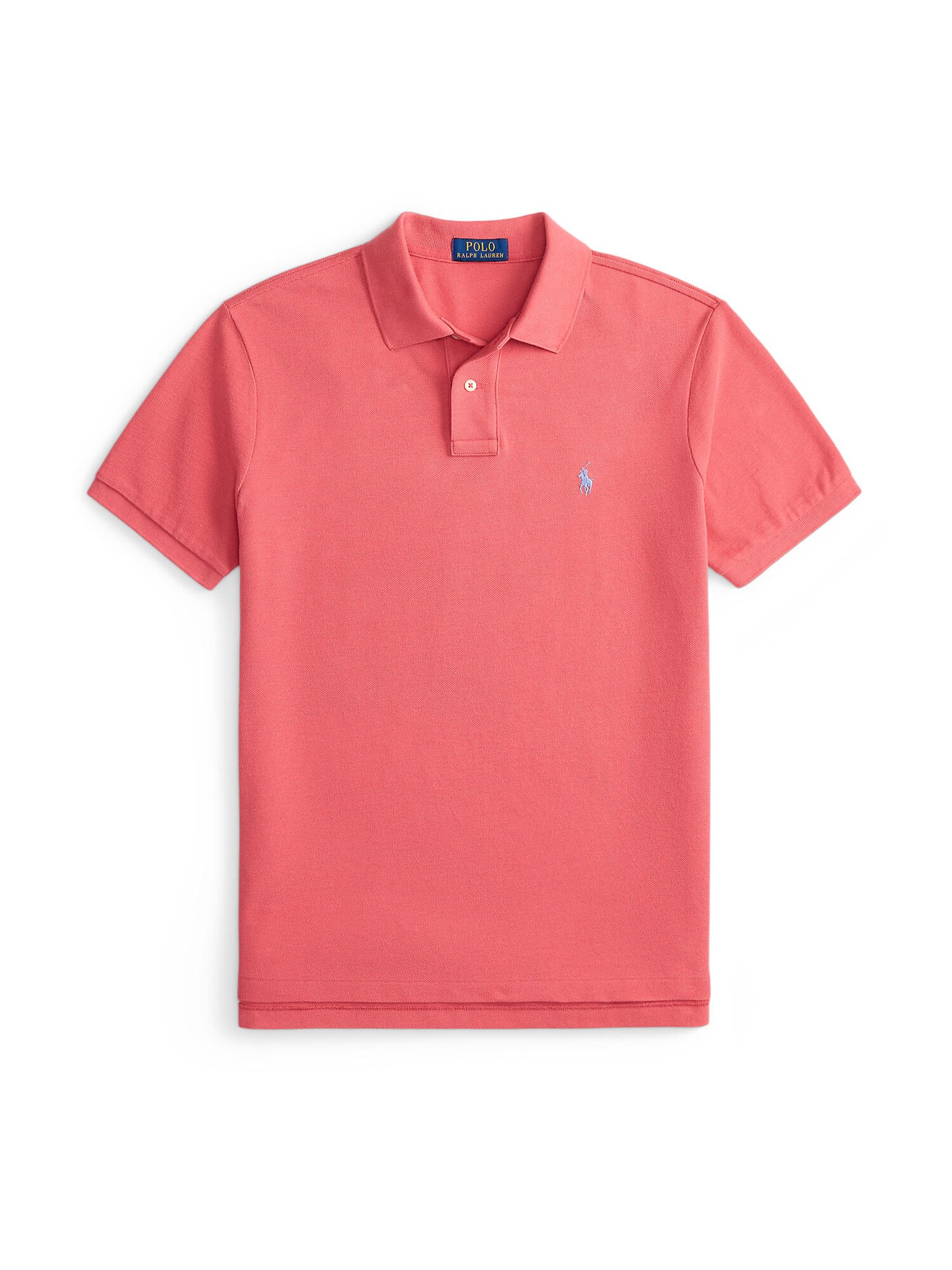 Polo Ralph Lauren Tricou  albastru deschis / roșu pepene
