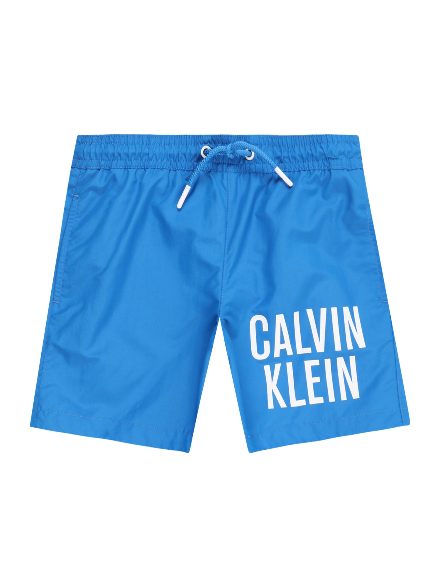 Calvin Klein Swimwear Шорти за плуване  синьо / бяло