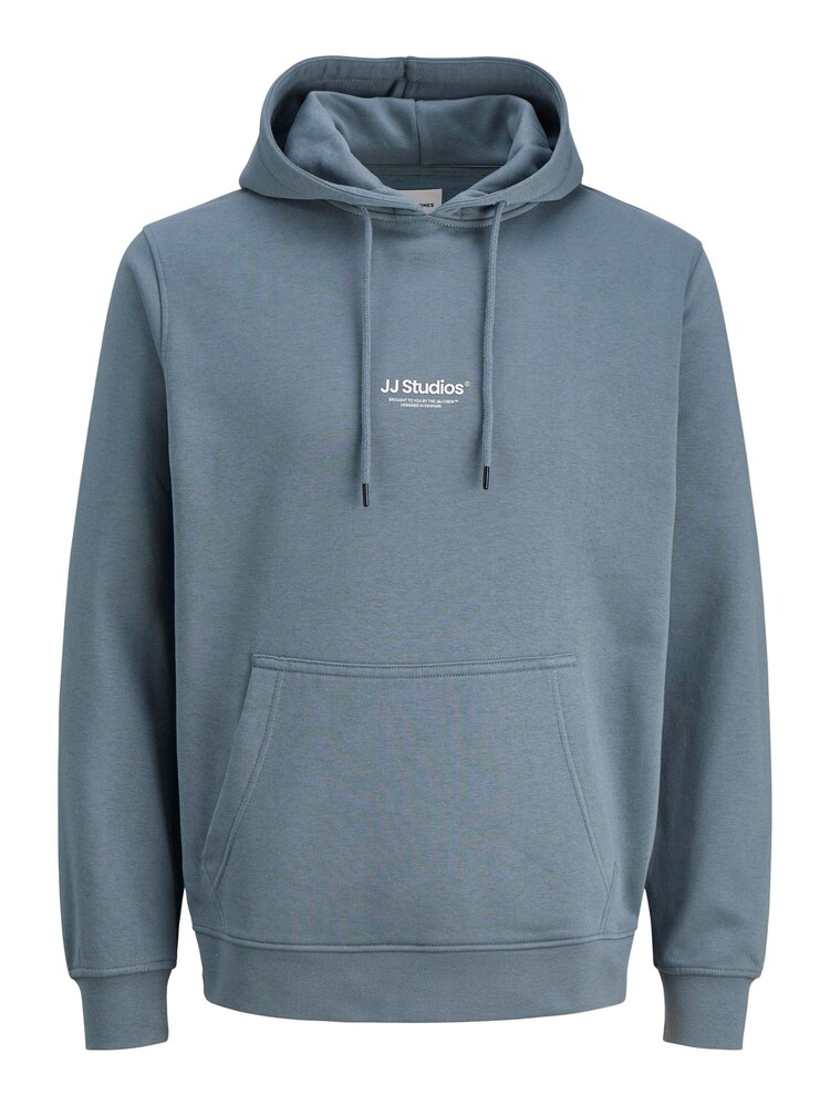 JACK & JONES Sweatshirt 'JJESOHO' Herren Größe XXL rauchblau / weiß