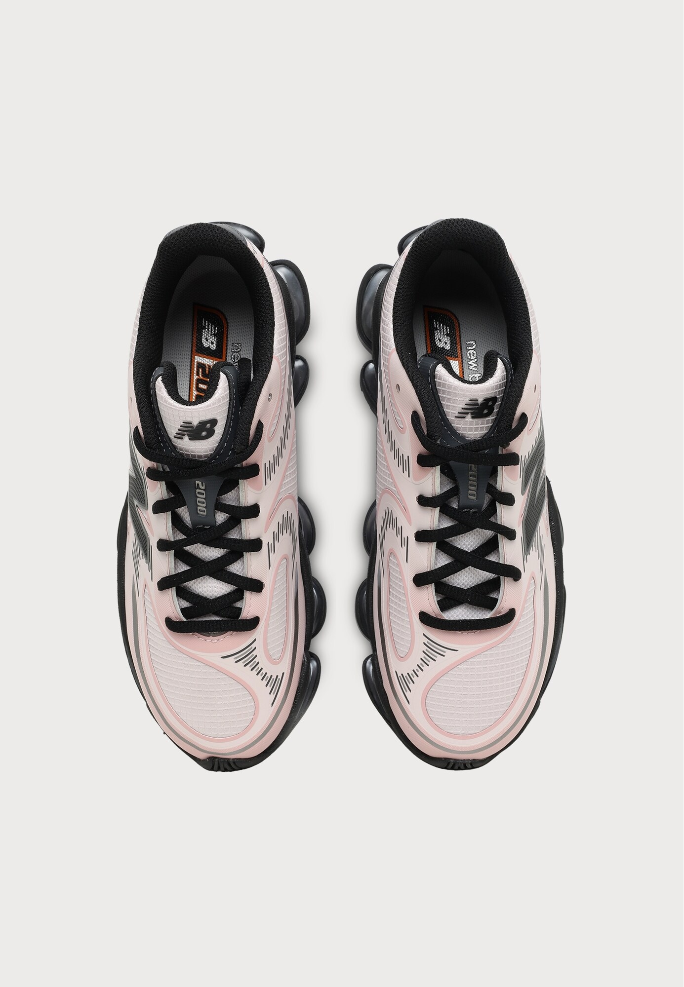 New balance Zapatillas deportivas bajas '2000'  gris plateado / rosa / rosa pastel / negro – imagen 3