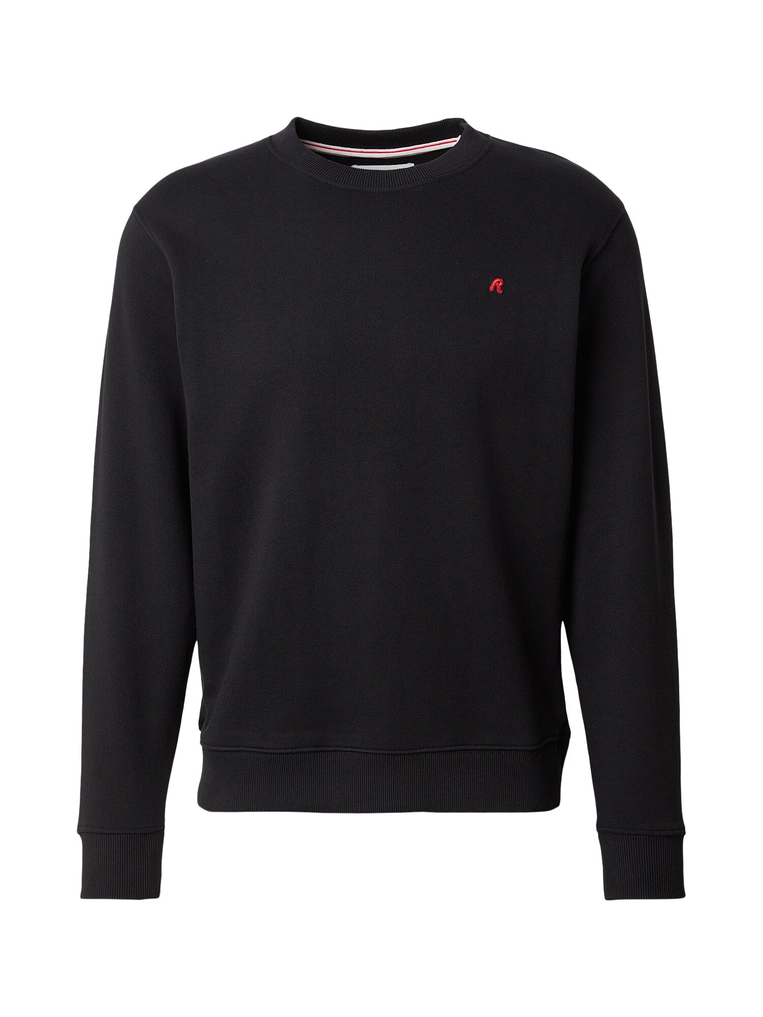 REPLAY Bluză de molton  negru