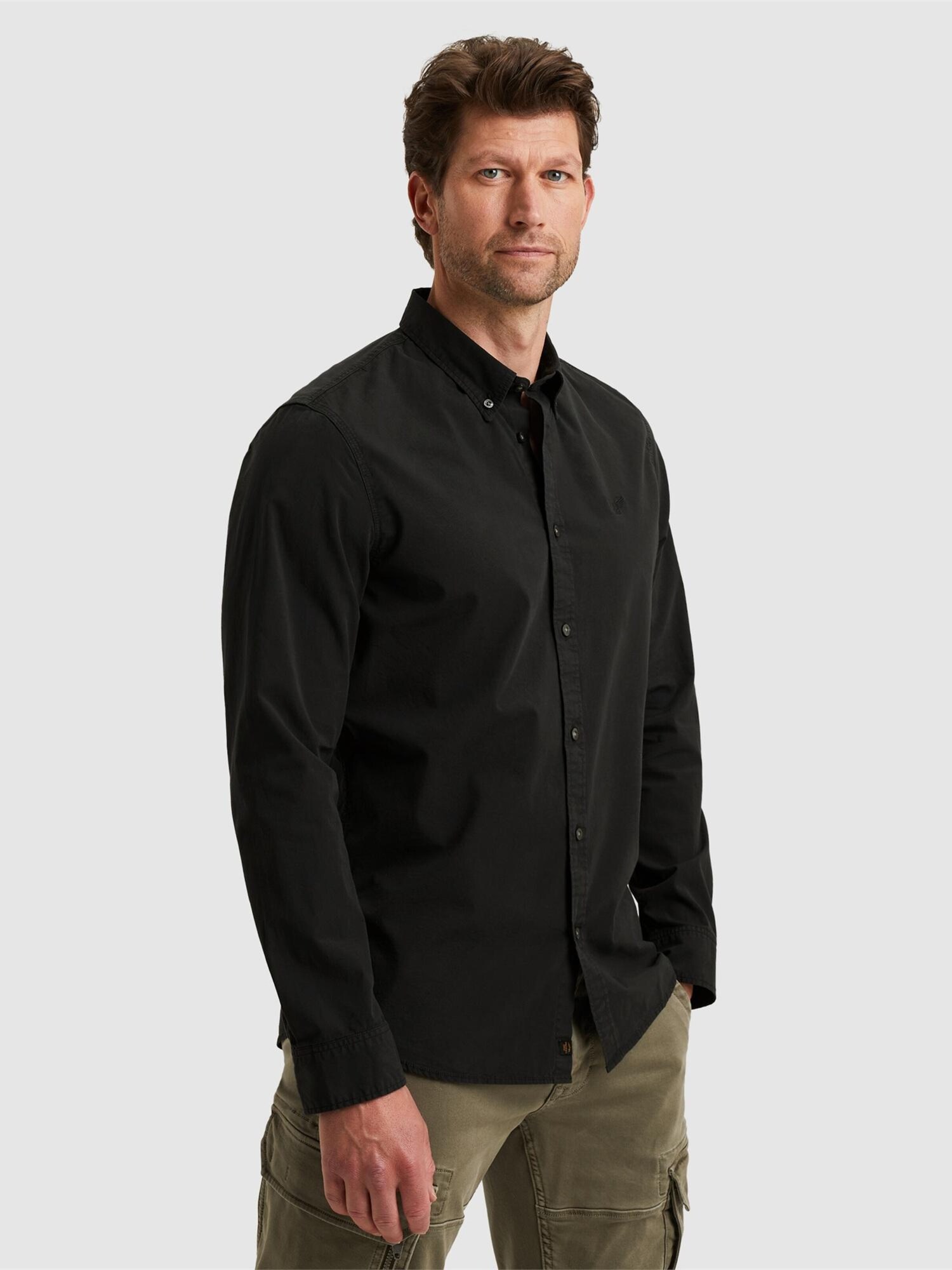 Pme Legend Overhemd 'American Classic Shirt' Zwart