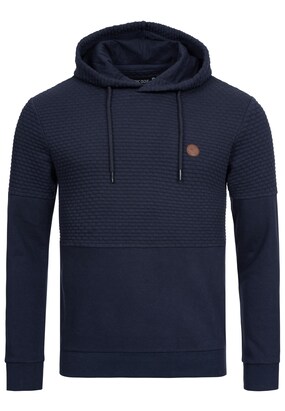 INDICODE JEANS Sweatshirt ‘Franz’ Donkerblauw