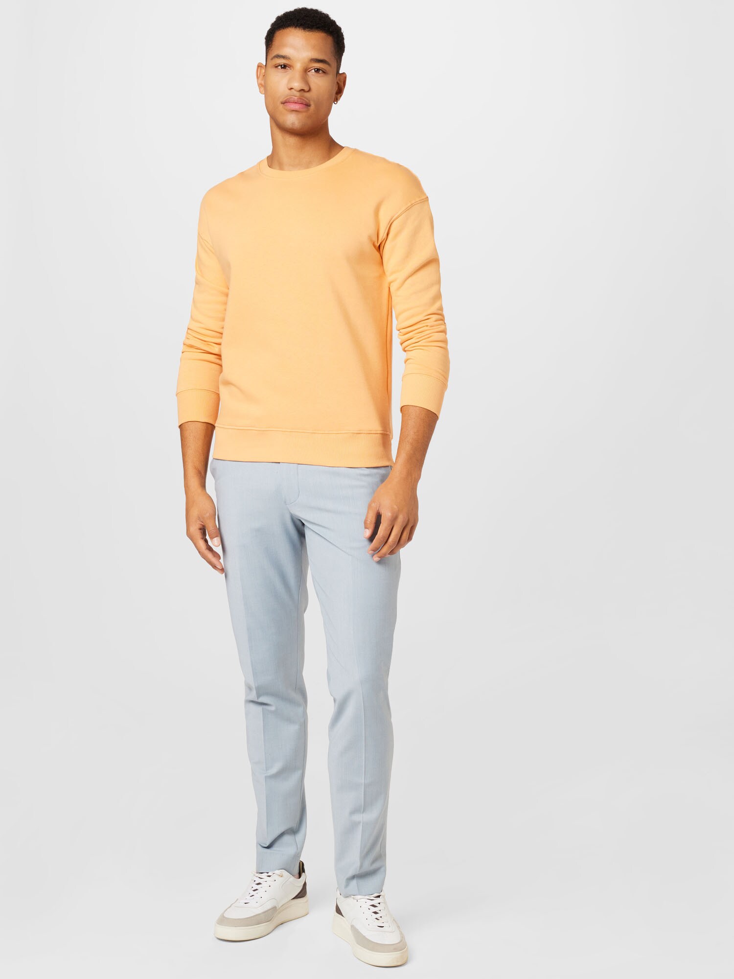 JACK & JONES Mikina 'JJEStar' pastelovo oranžová (obrázok 4)