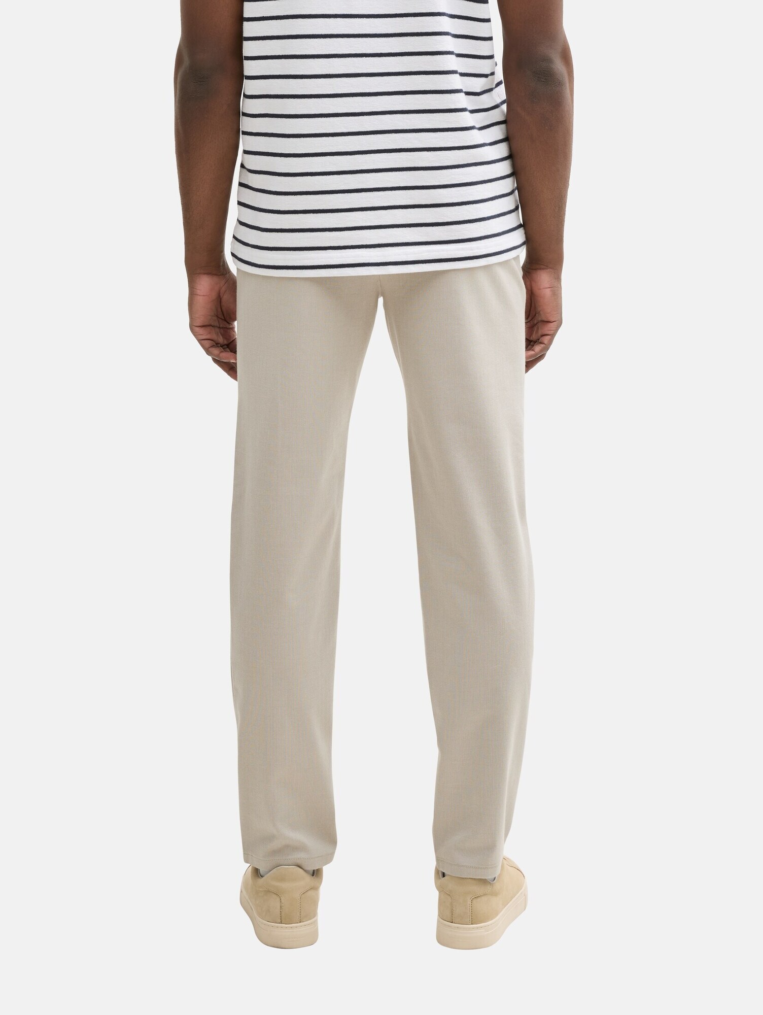 TOM TAILOR DENIM Chino nohavice krémová (obrázok 4)