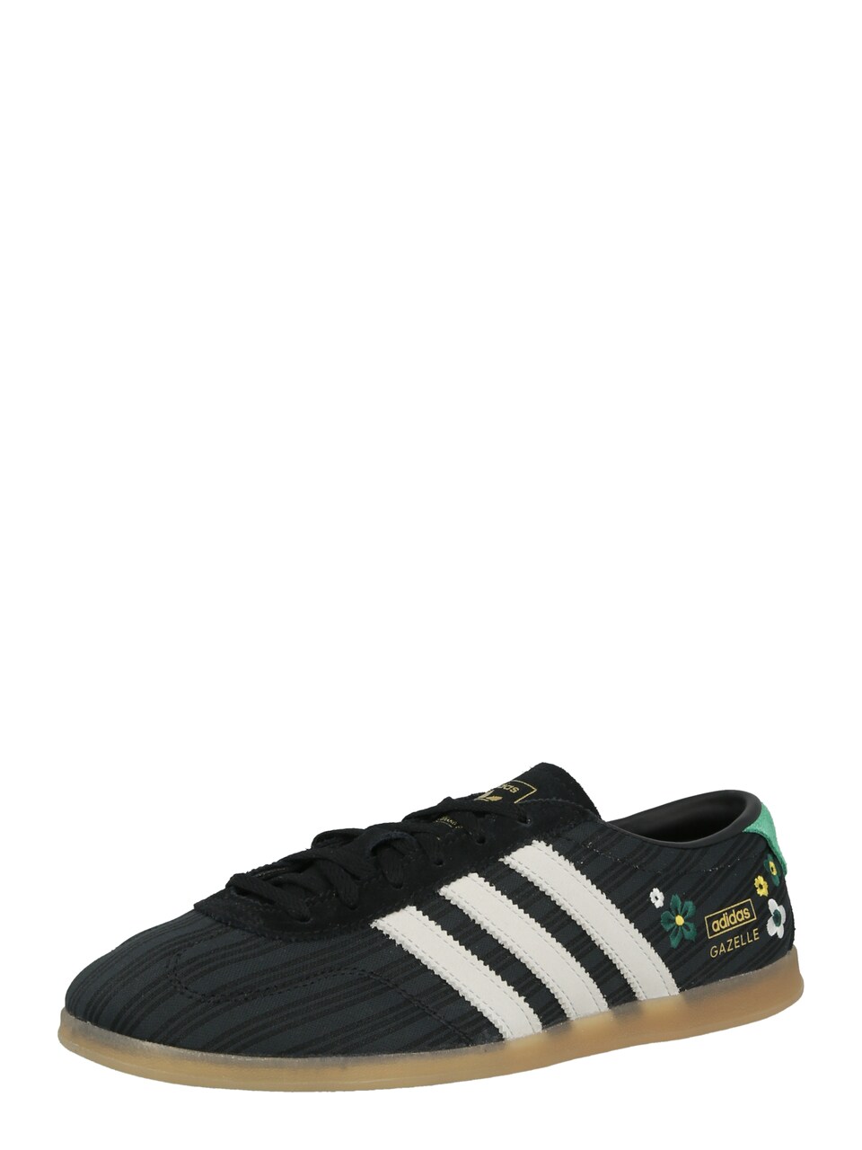 Låg sneaker 'GAZELLE LO PRO' guld / grön / svart