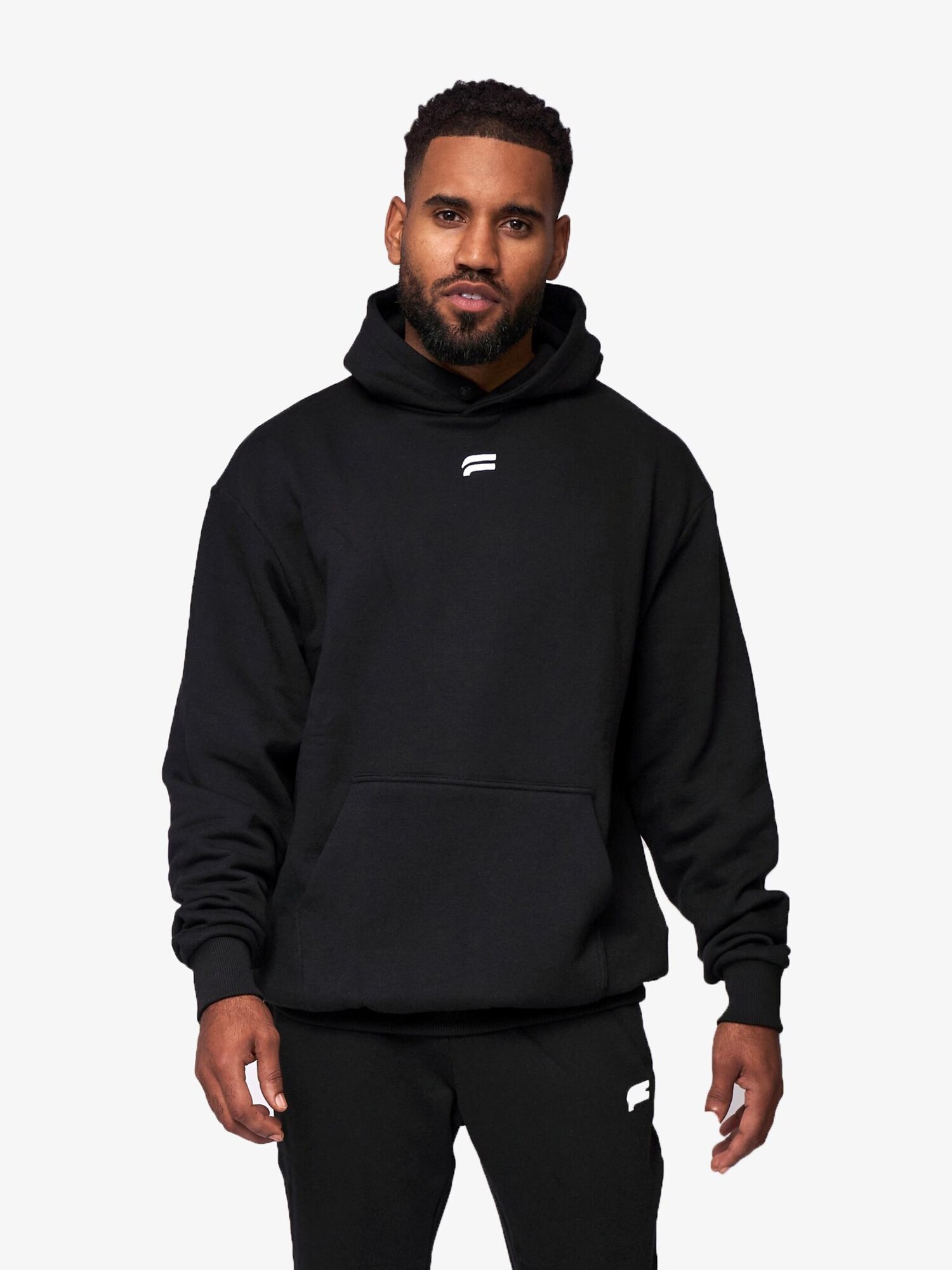 Fortex Fitness Pullover 'Essential Oversized Hoodie' nero
