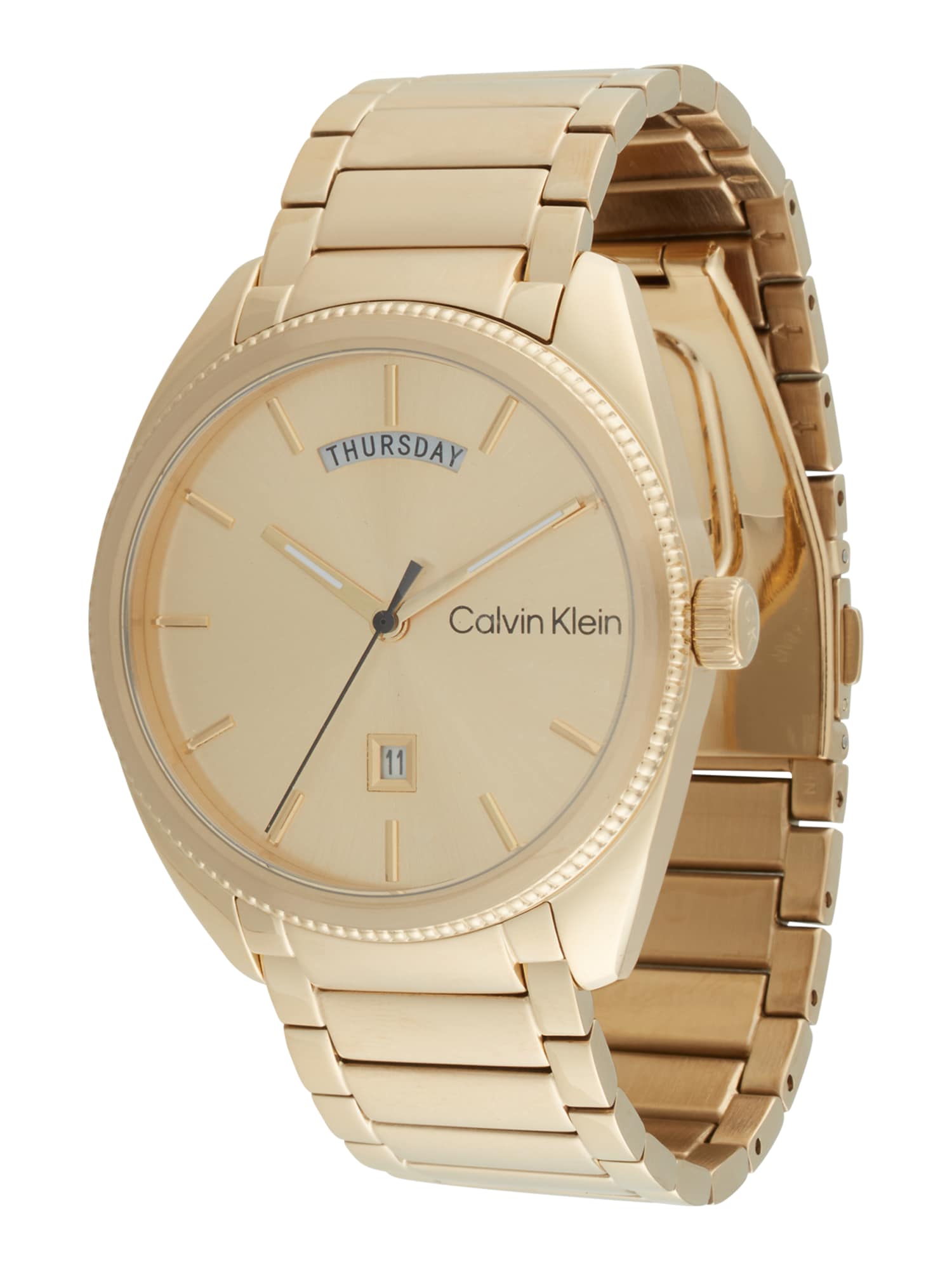 Calvin Klein Аналогов часовник 'PROGRESS'  злато
