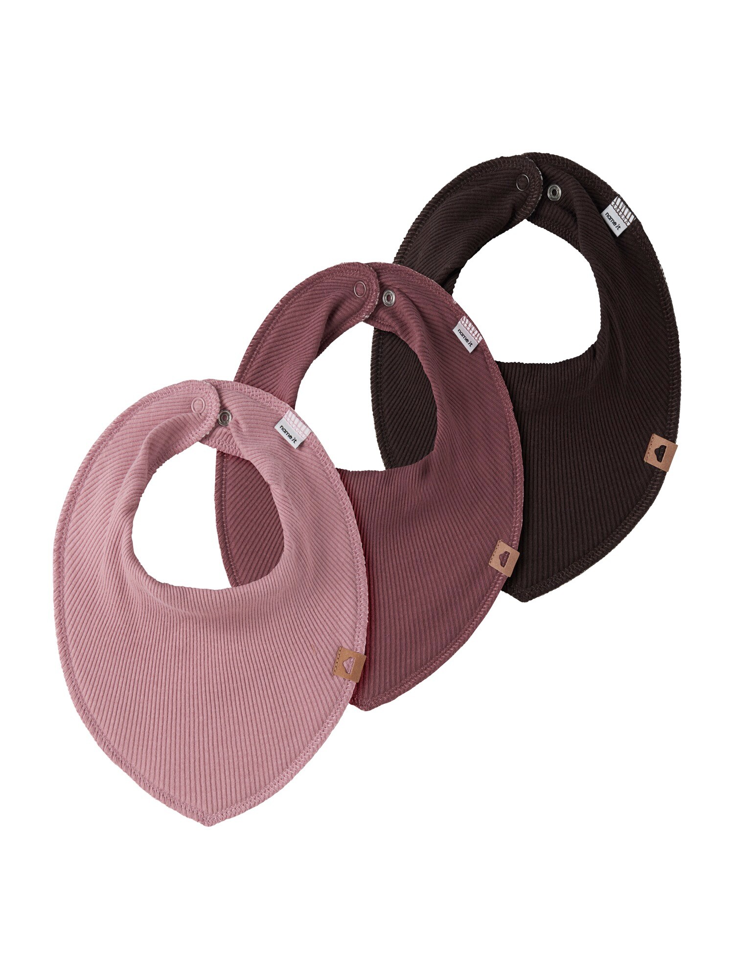 NAME IT Bavețică NBFYvette ciocolatiu / mov prună / mauve