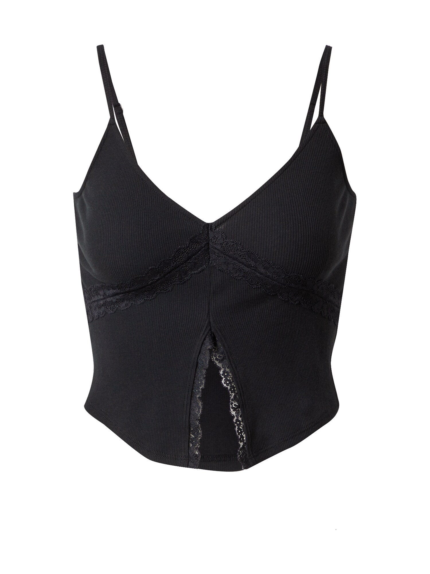 HOLLISTER Top  čierna
