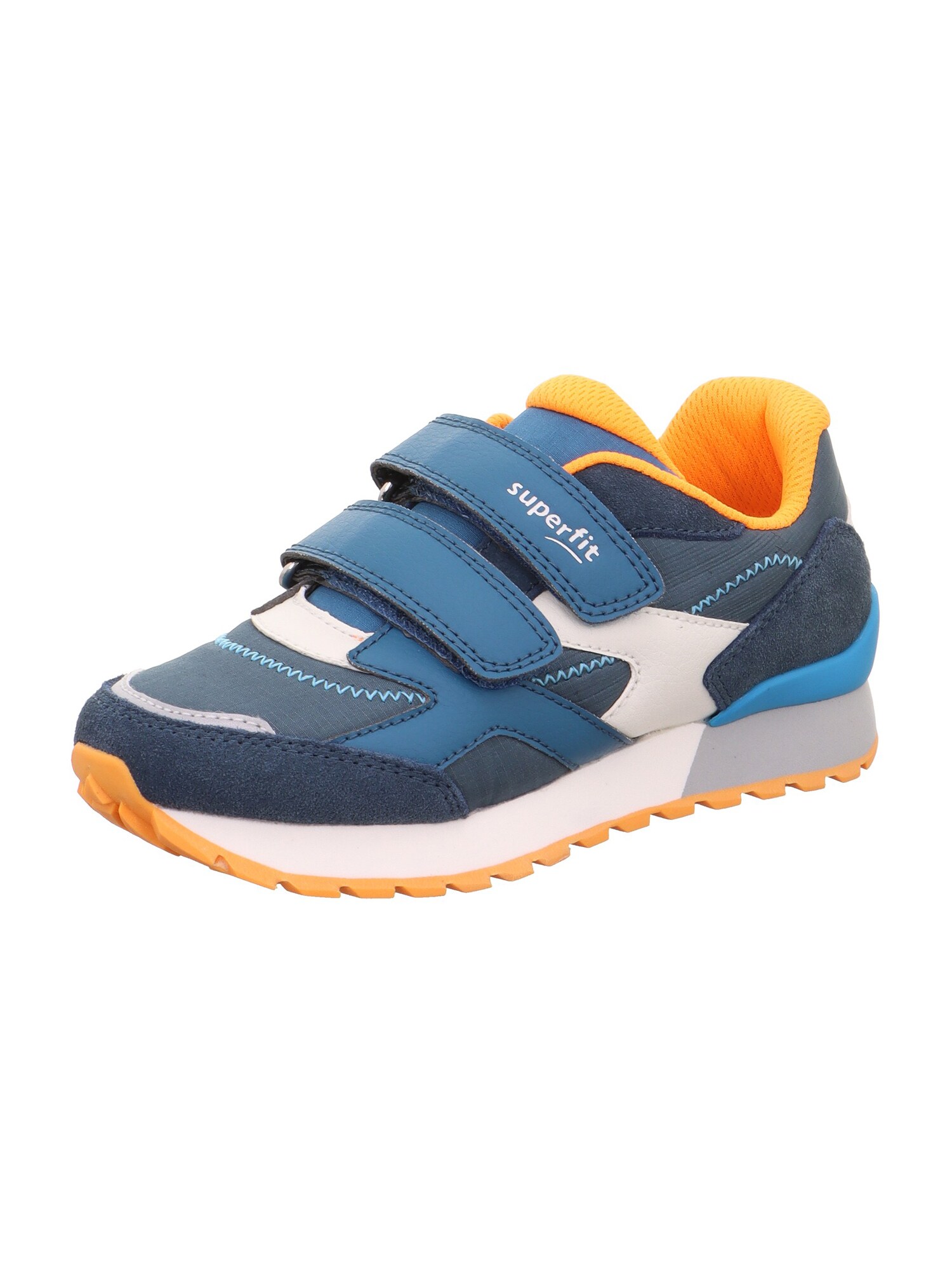 SUPERFIT Sneaker DASH  albastru / albastru închis / portocaliu