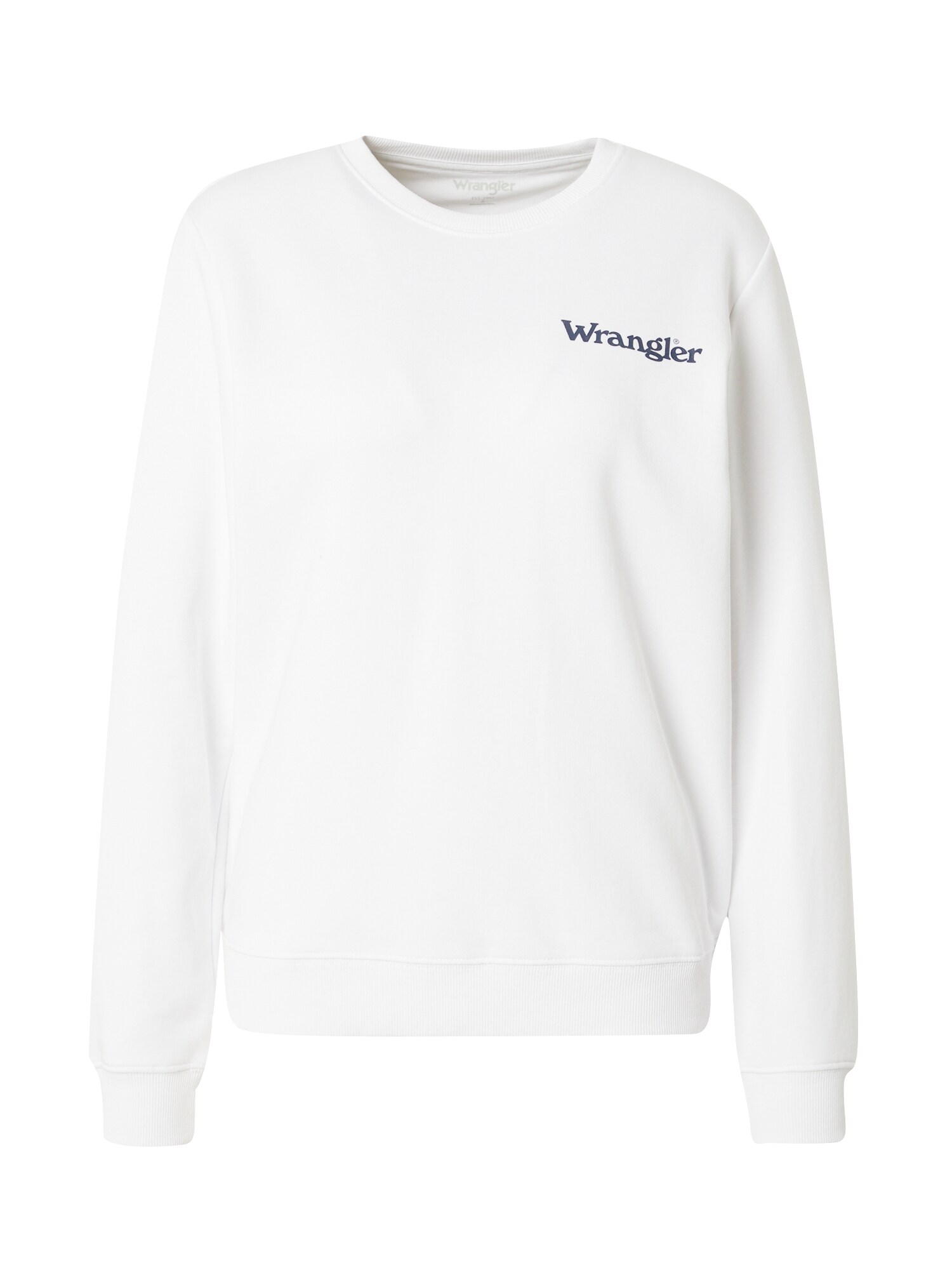 WRANGLER Mikina  námornícka modrá / biela