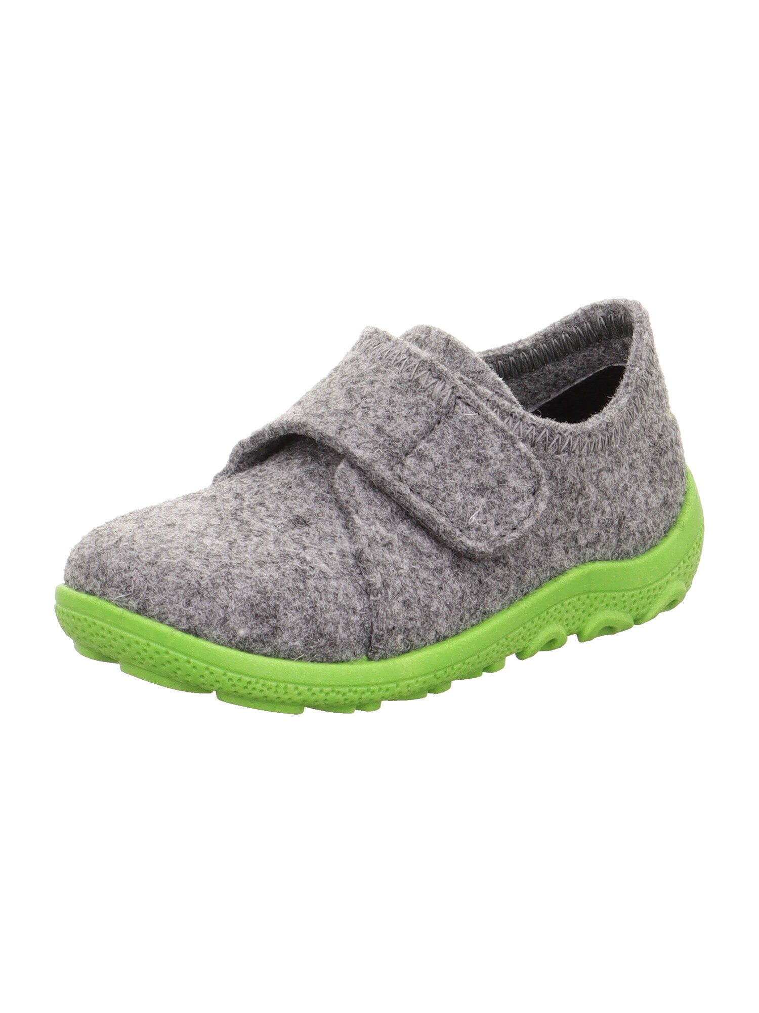 SUPERFIT Papuci de casă HAPPY OCTI  gri amestecat / verde măr