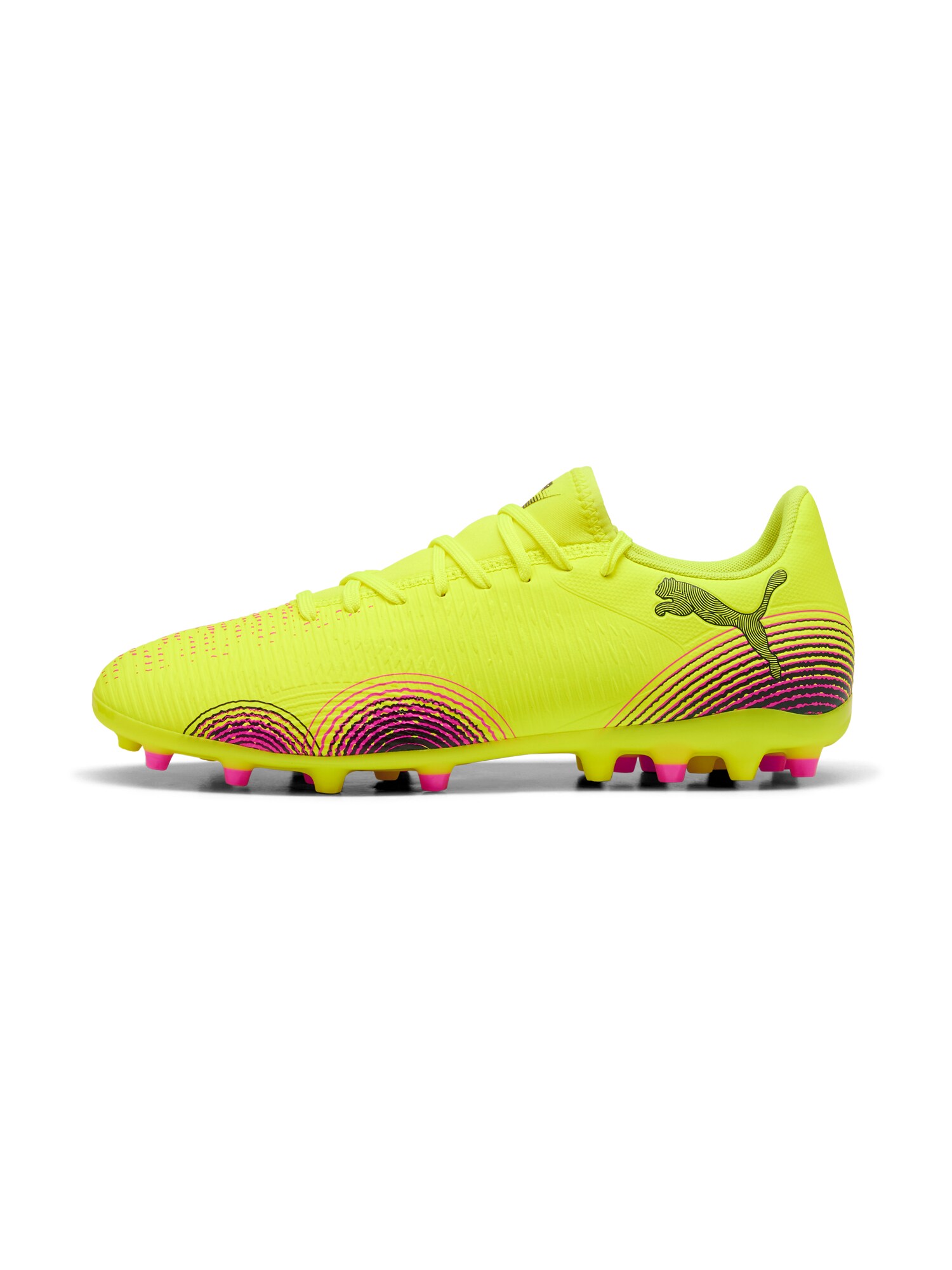 PUMA Futballcipők 'FUTURE 8 PLAY'  neonsárga / neon-rózsaszín / fekete akciós termékkép 1