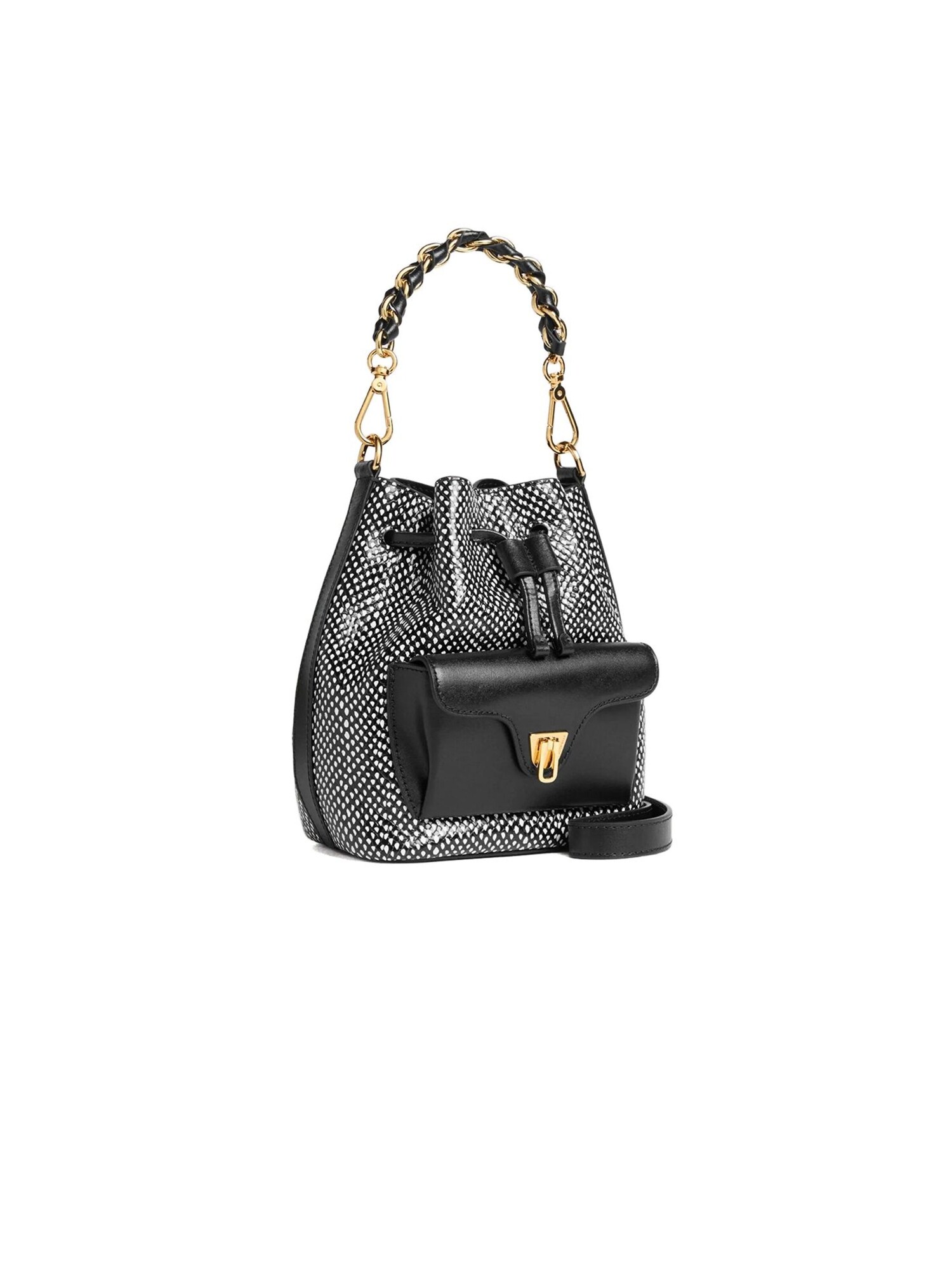 Coccinelle Bolso saco 'Elaphe 17x22x10 cm'  negro – imagen 2