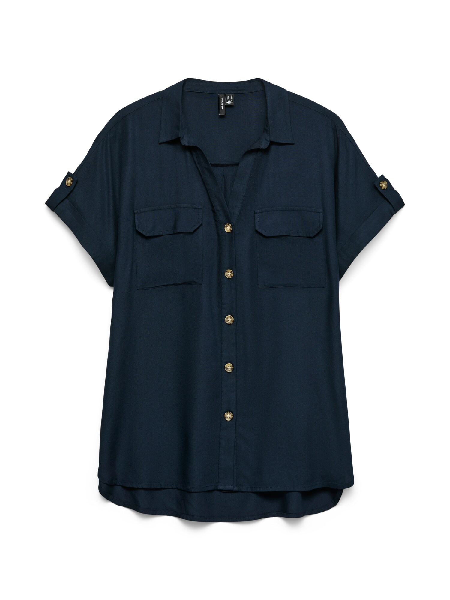 VERO MODA Bluză VMBUMPY  bleumarin