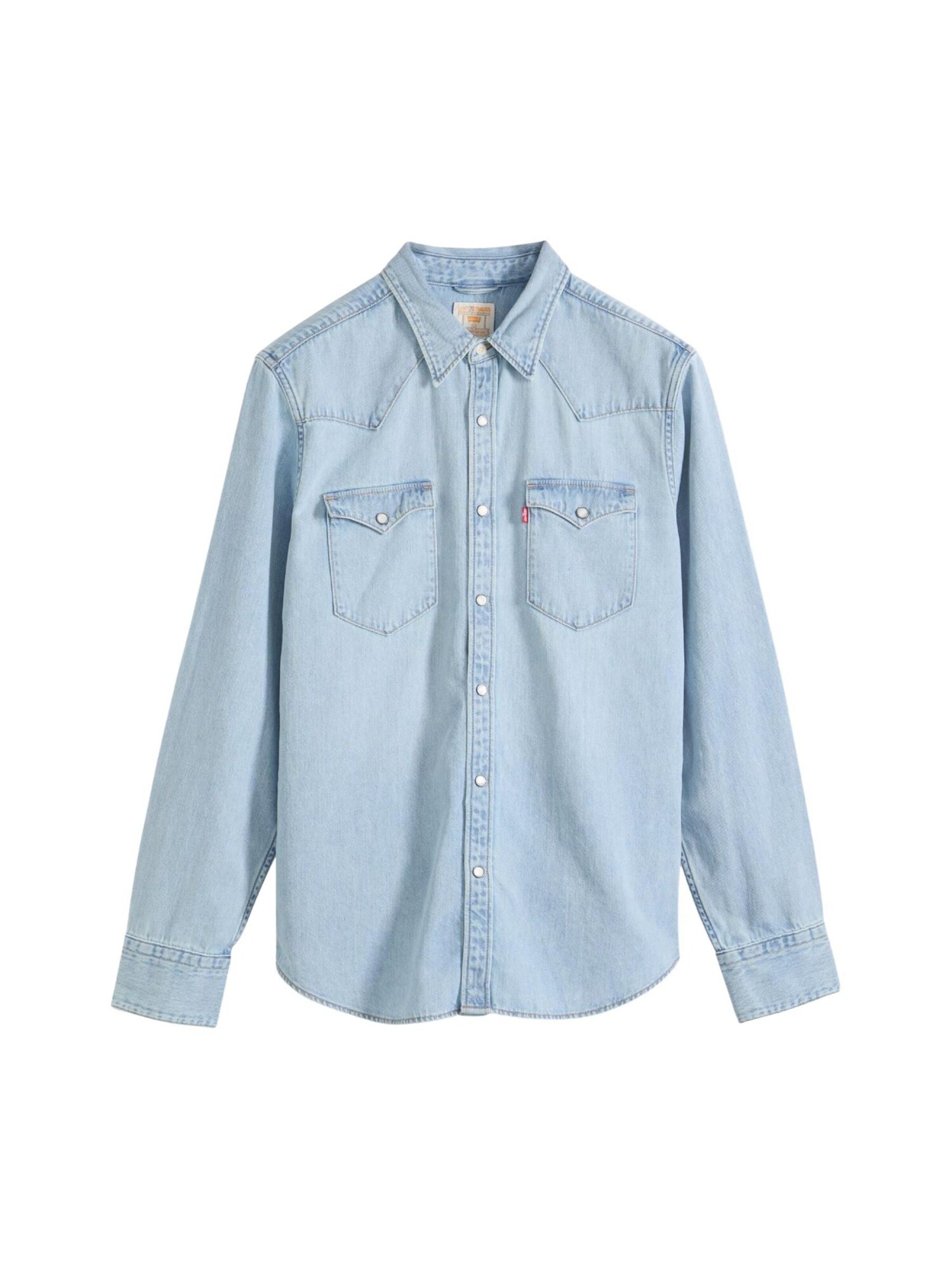 LEVI'S ® Chaqueta de entretiempo 'LEVI'S BARSTOW WESTERN CAMICIA'  azul cian