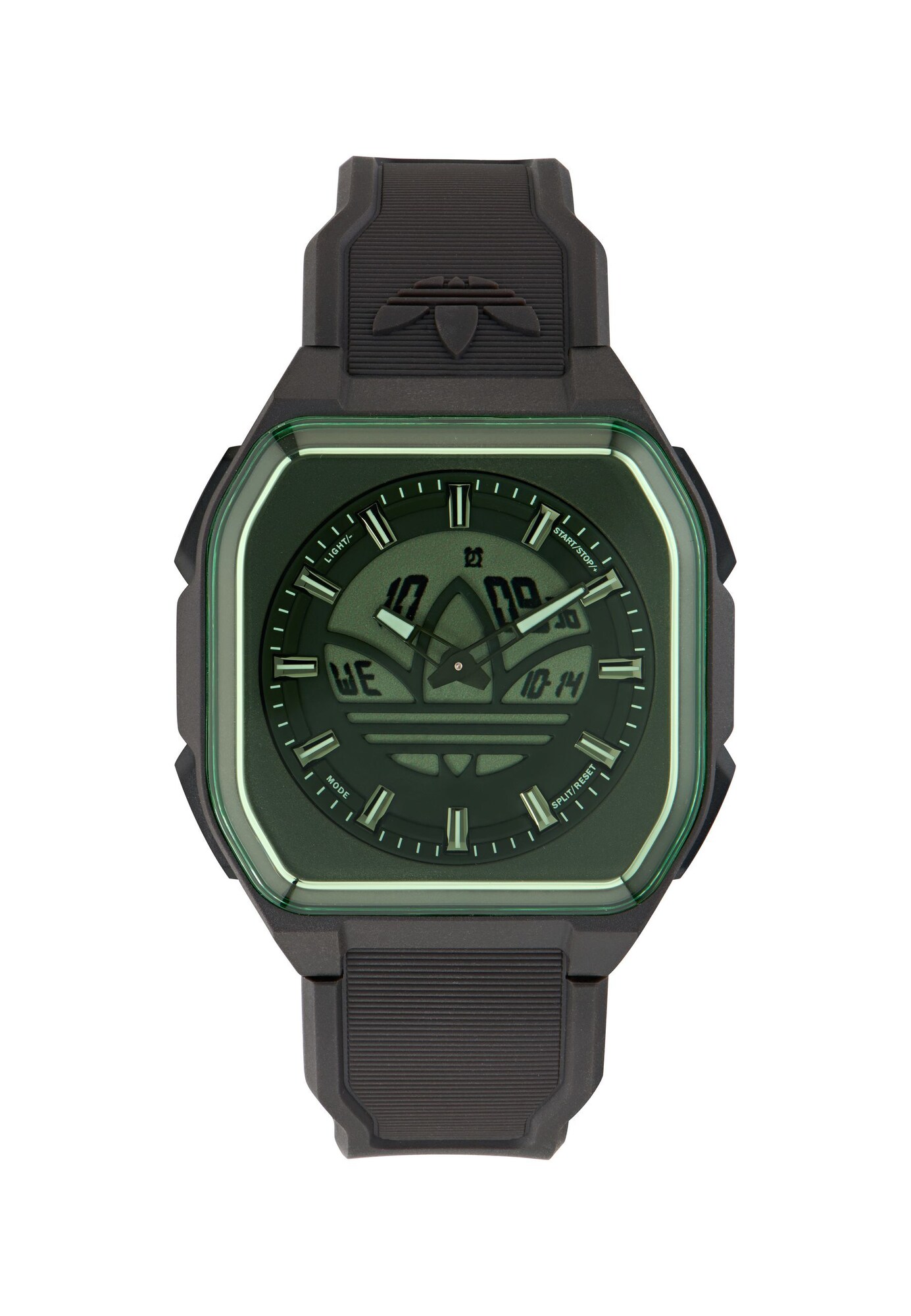 ADIDAS ORIGINALS Orologio analogico 'City Tech Six'  verde scuro / nero