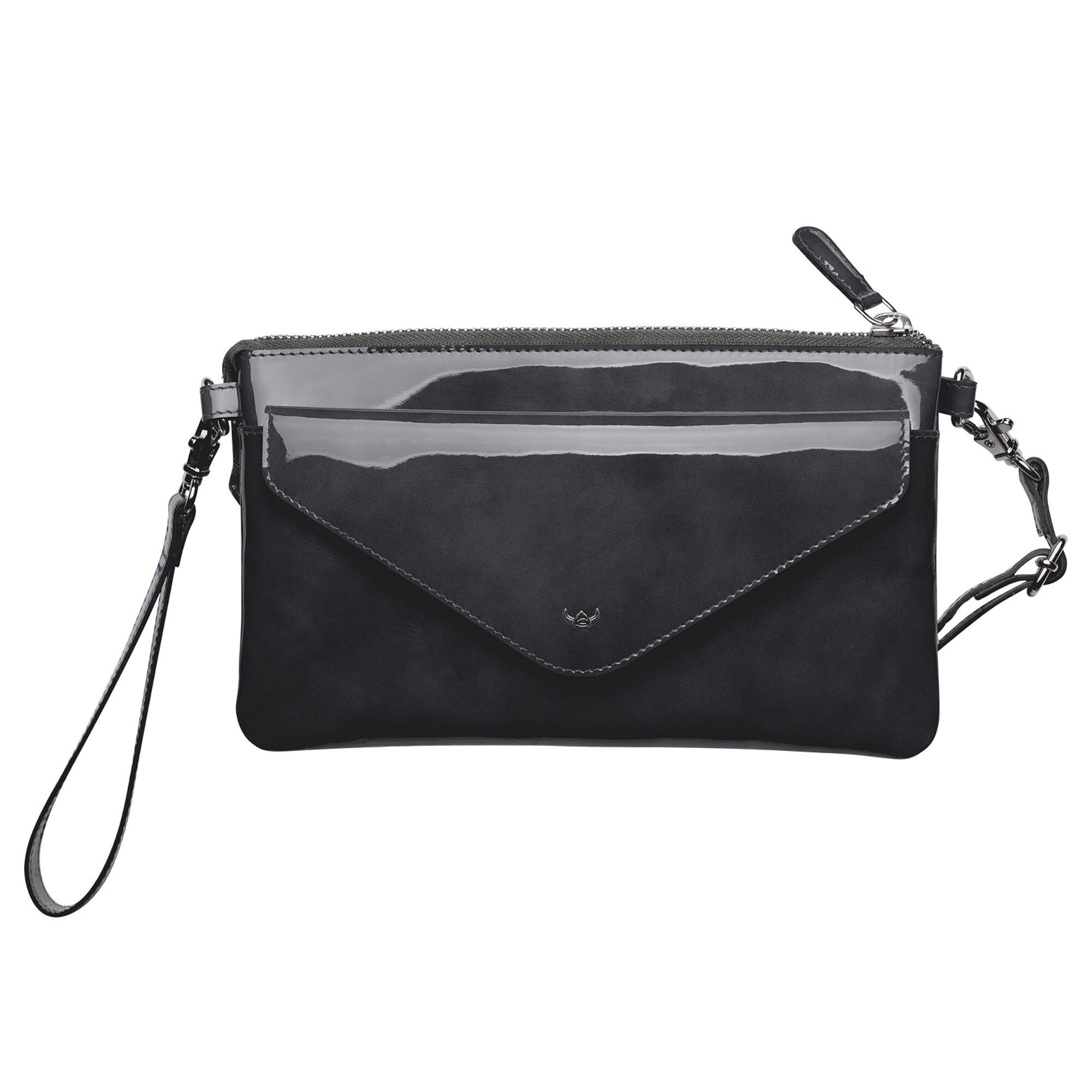 Golden Head Clutch 'Carrara' Antraciet