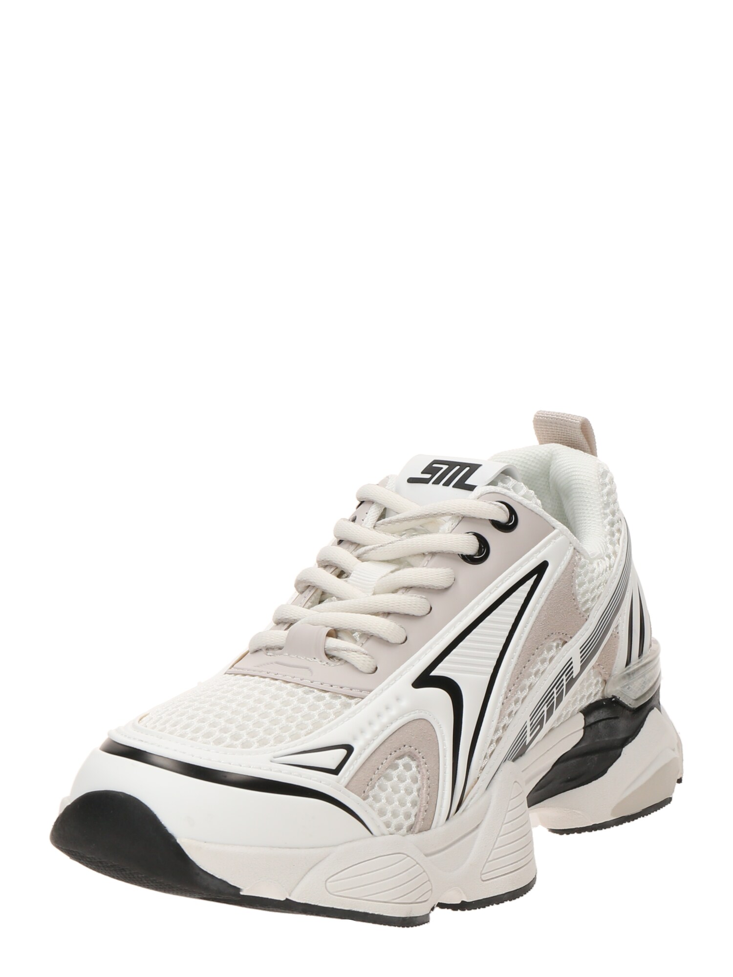 STEVE MADDEN Nízke tenisky 'Speedster-E'  krémová / čierna / biela