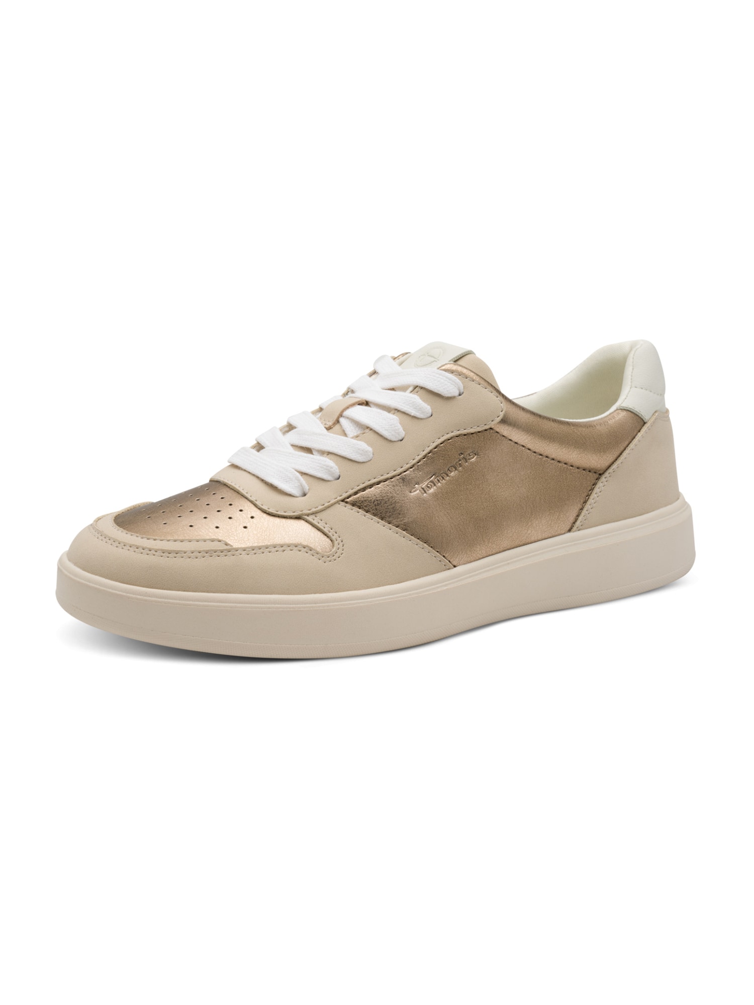 Tamaris Sneaker low  bej / auriu / alb