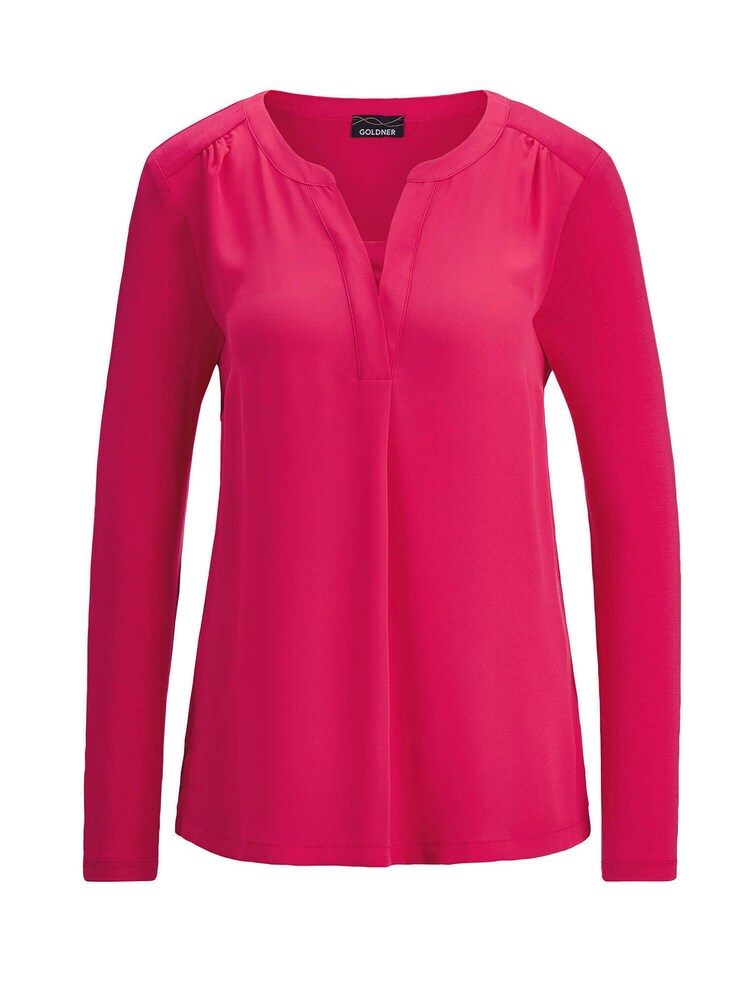 Goldner Bluse Damen Größe XL fuchsia