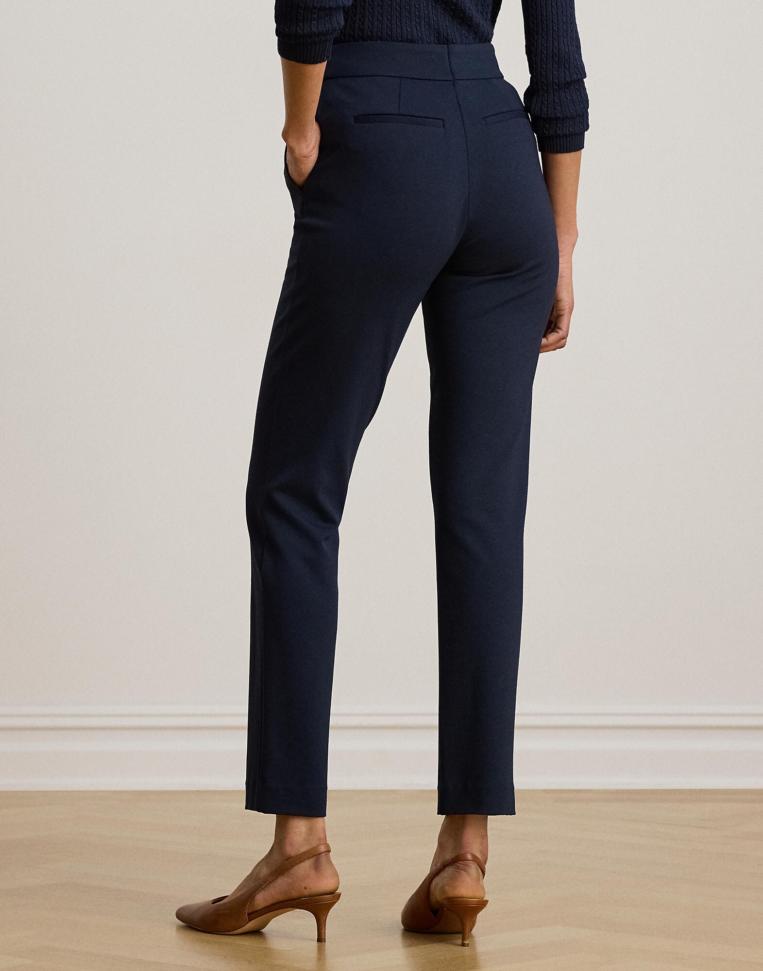 Lauren Ralph Lauren Pantalón 'MODERN PONTE' navy – imagen 3