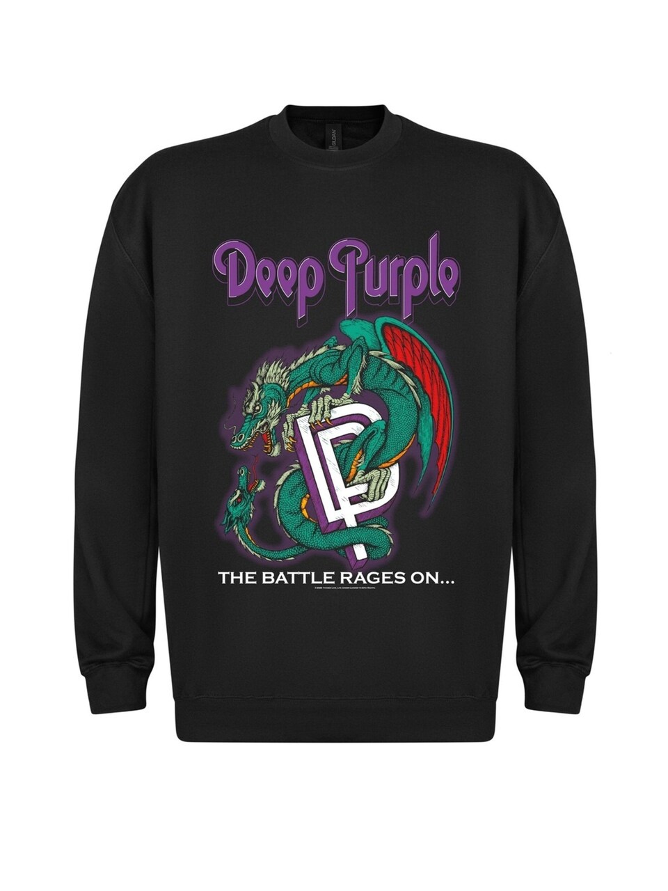Sweatshirt 'Deep Purple Deep Purple-Battle Rages on Album Sweatshirt Sweatshirt'
