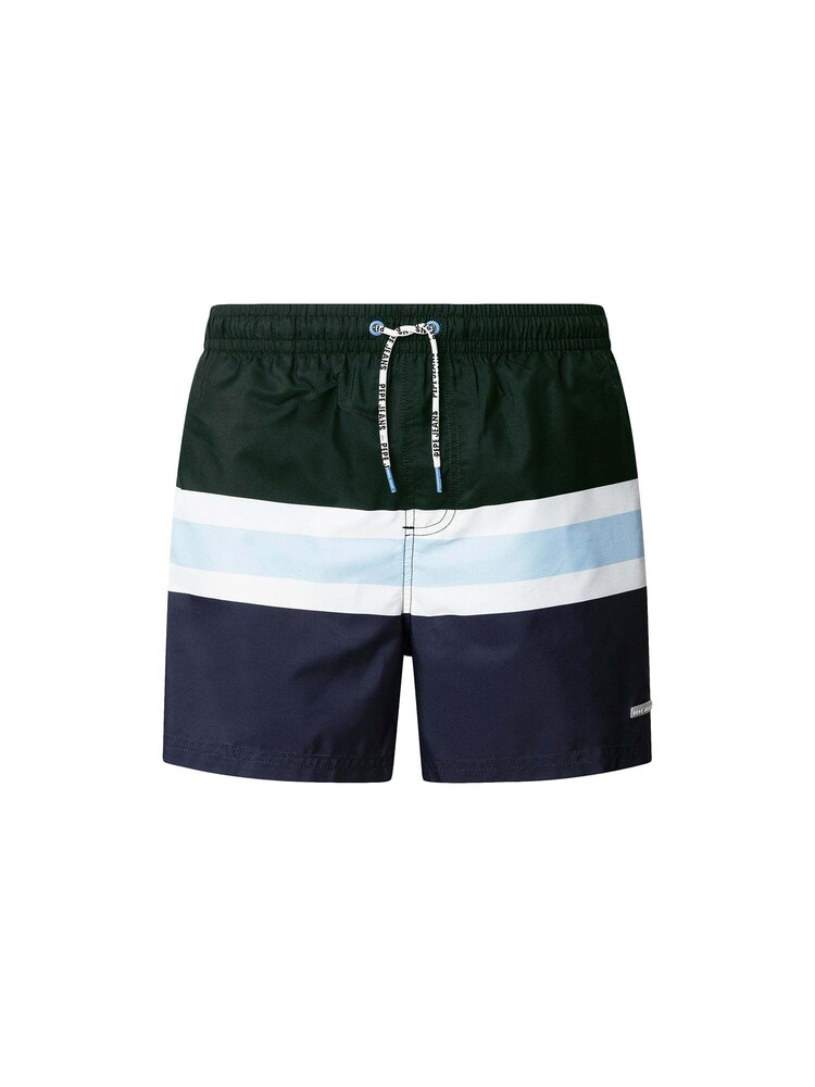 Pepe Jeans Badeshorts Herren Größe M marine / pastellblau / schwarz / weiß