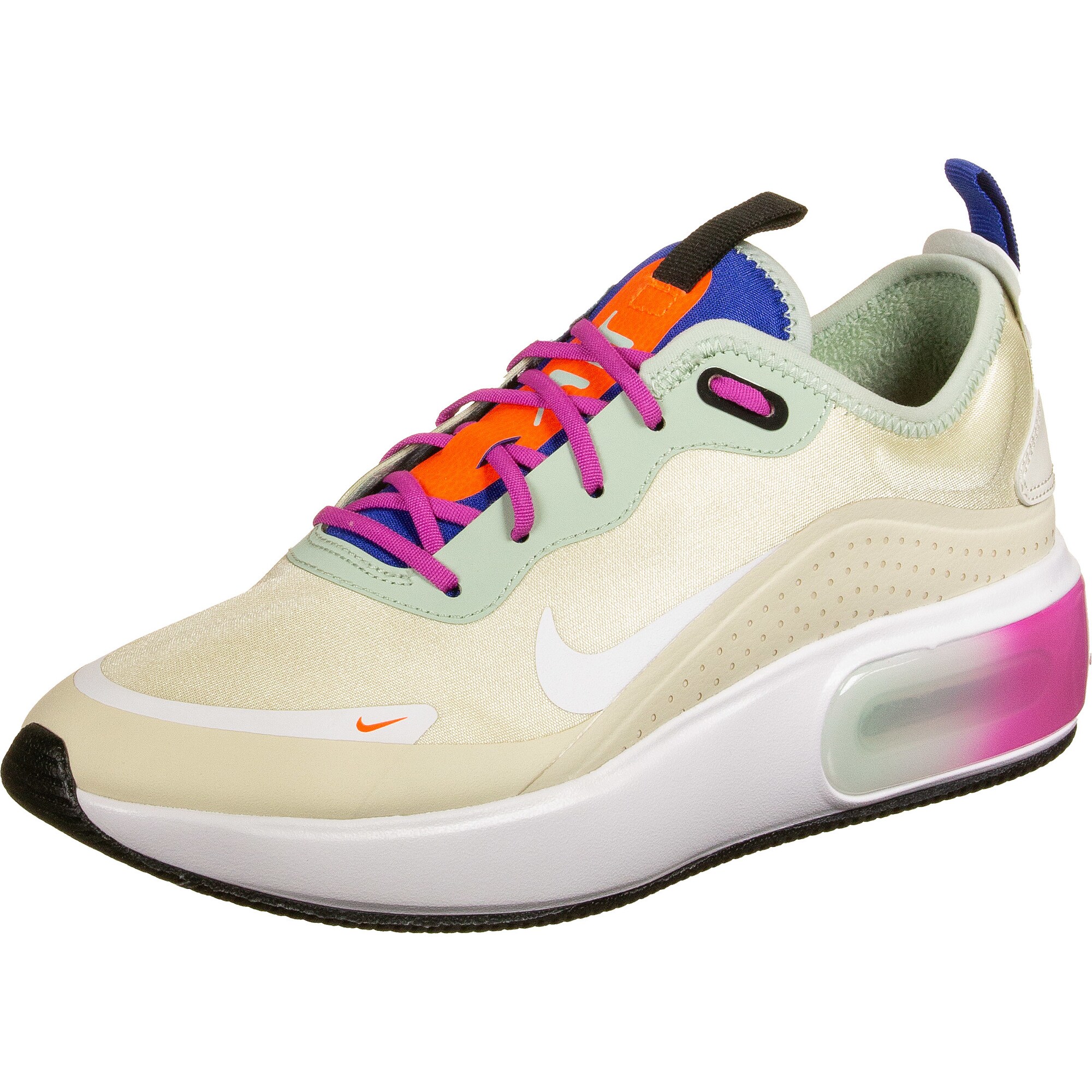 Nike Sportswear Sportbačiai be auliuko 'Air Max Dia'  glaisto spalva / balta / pastelinė žalia / purpurinė / mišrios spalvos