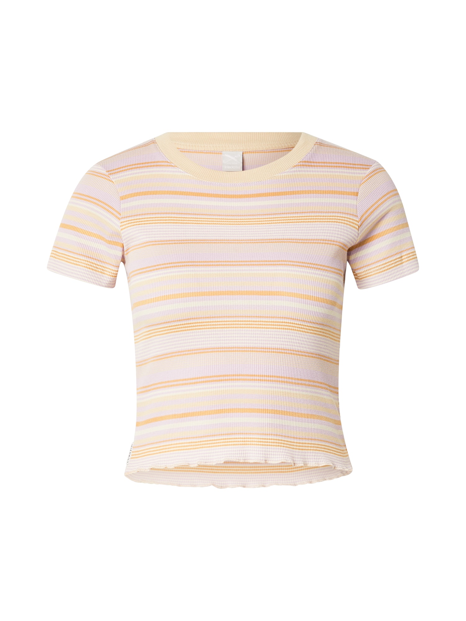 Iriedaily Camiseta 'Pippa' crema / malva / naranja oscuro / blanco